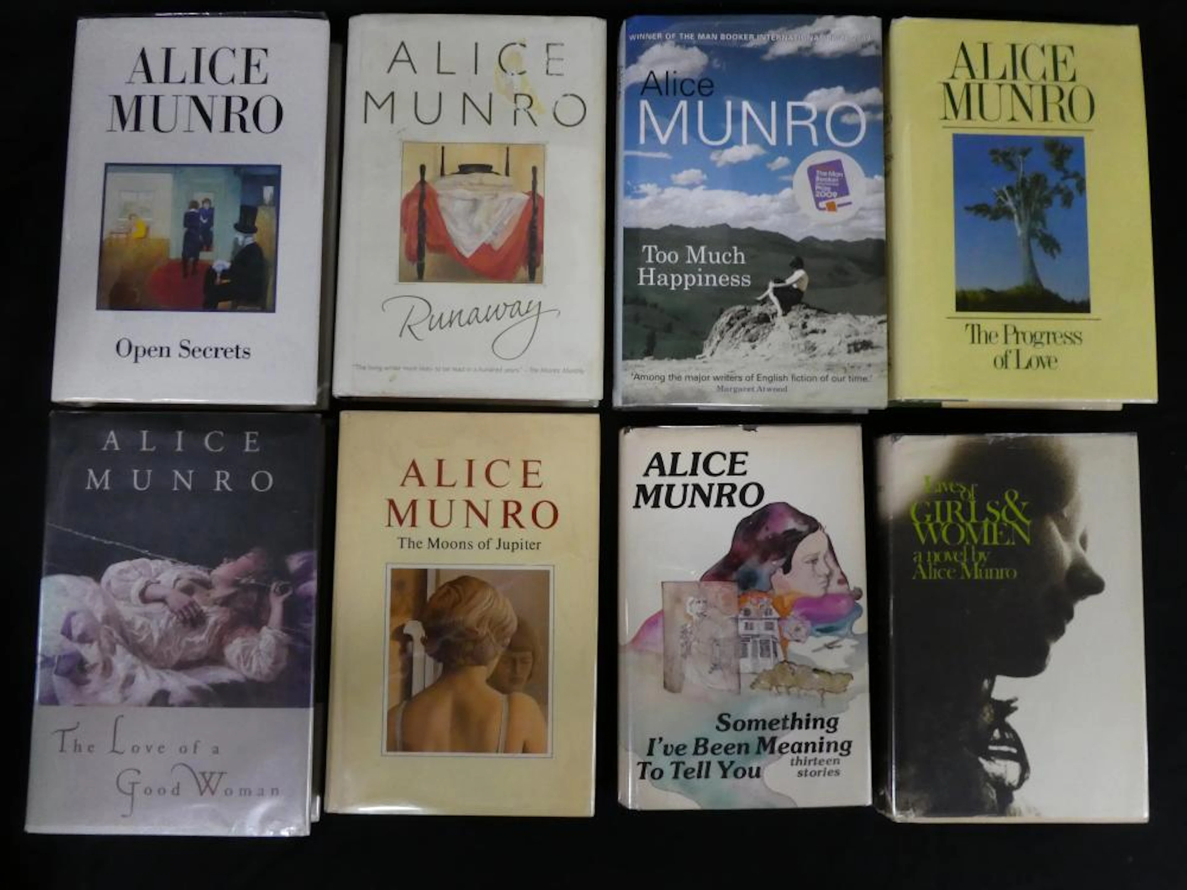 Alice Munro Collection Nobel Prize Winner Signed