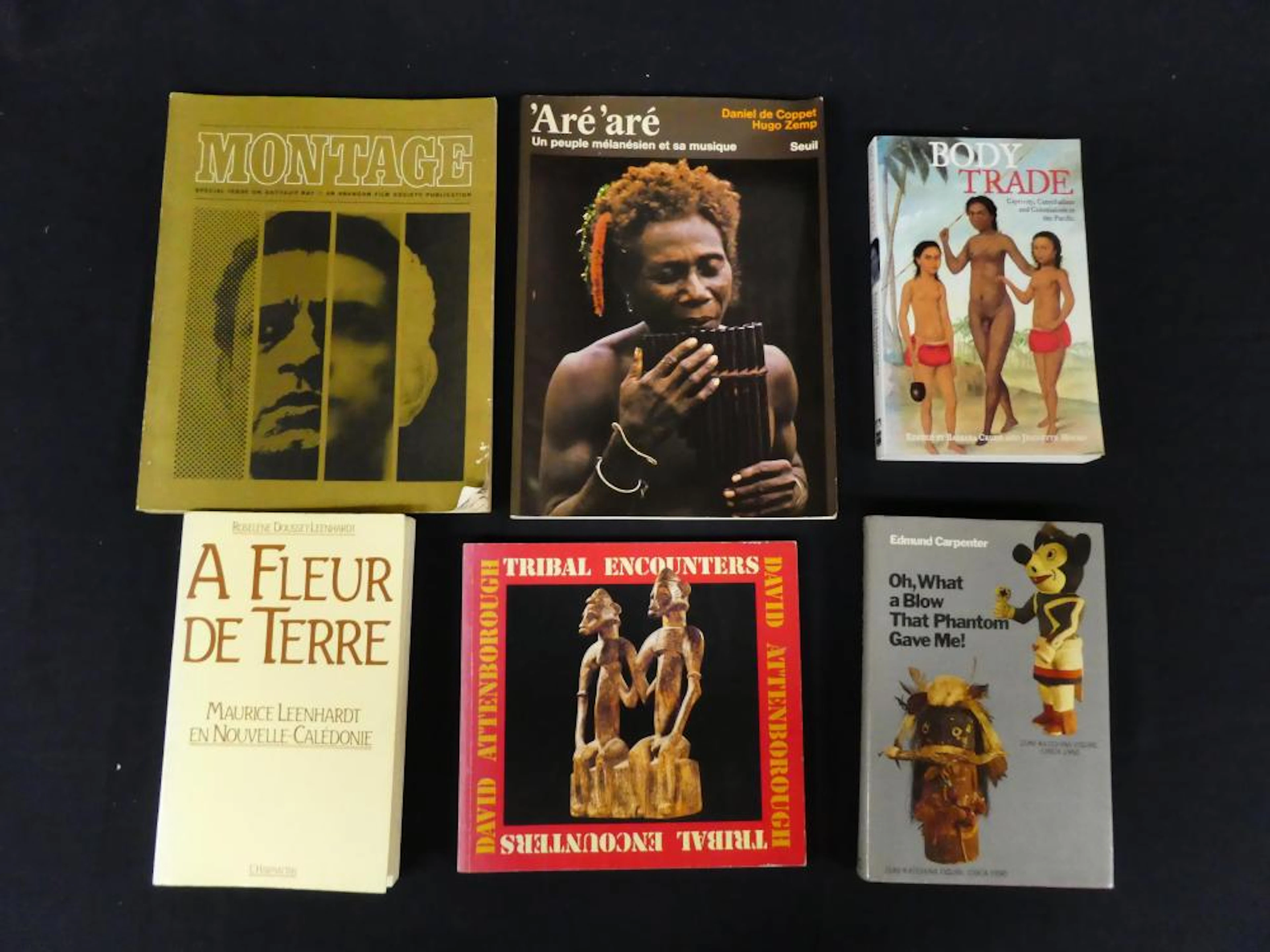 Pacific Anthropology, some signed