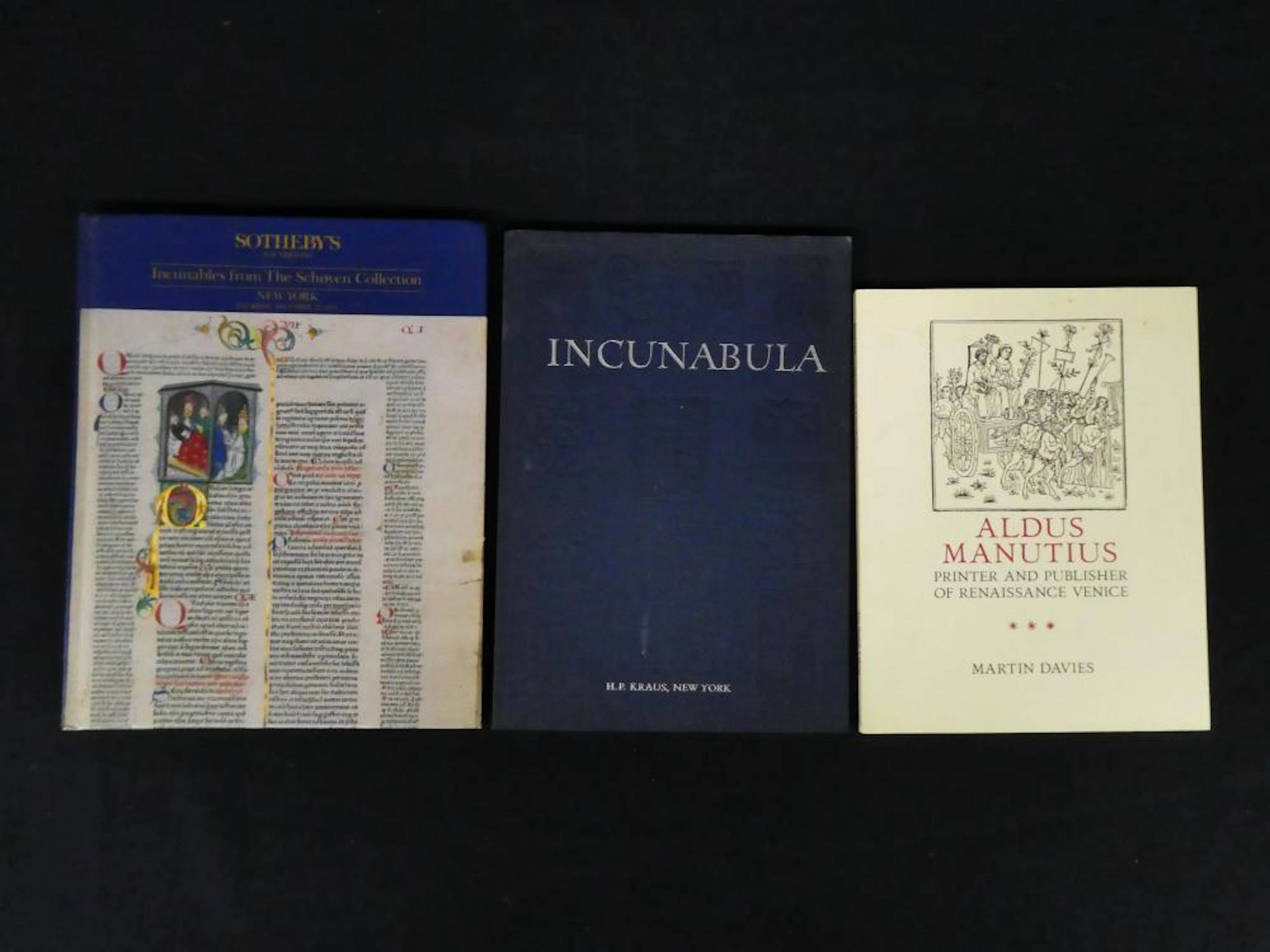 Incunable Collections