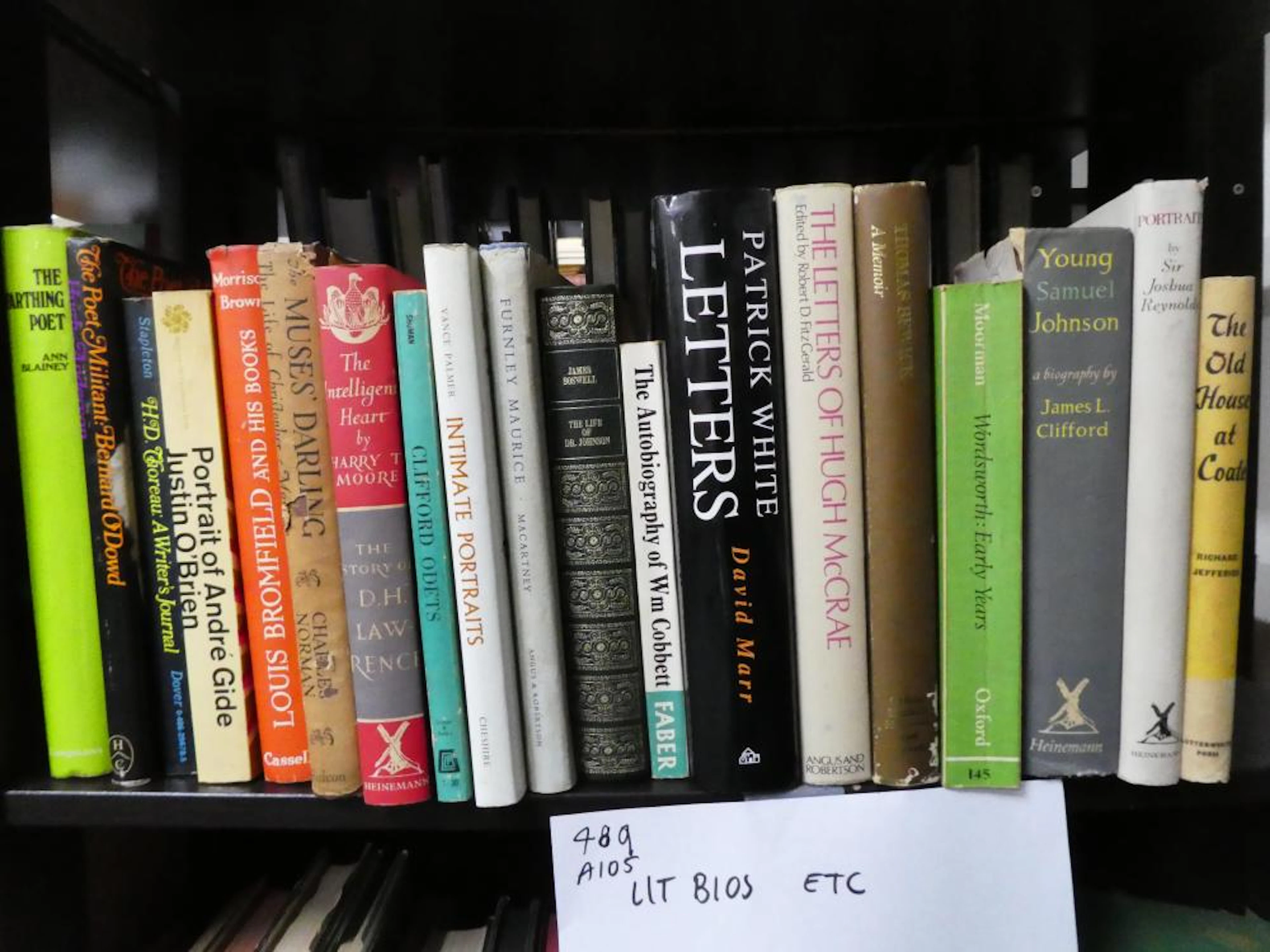 Literary Biographies