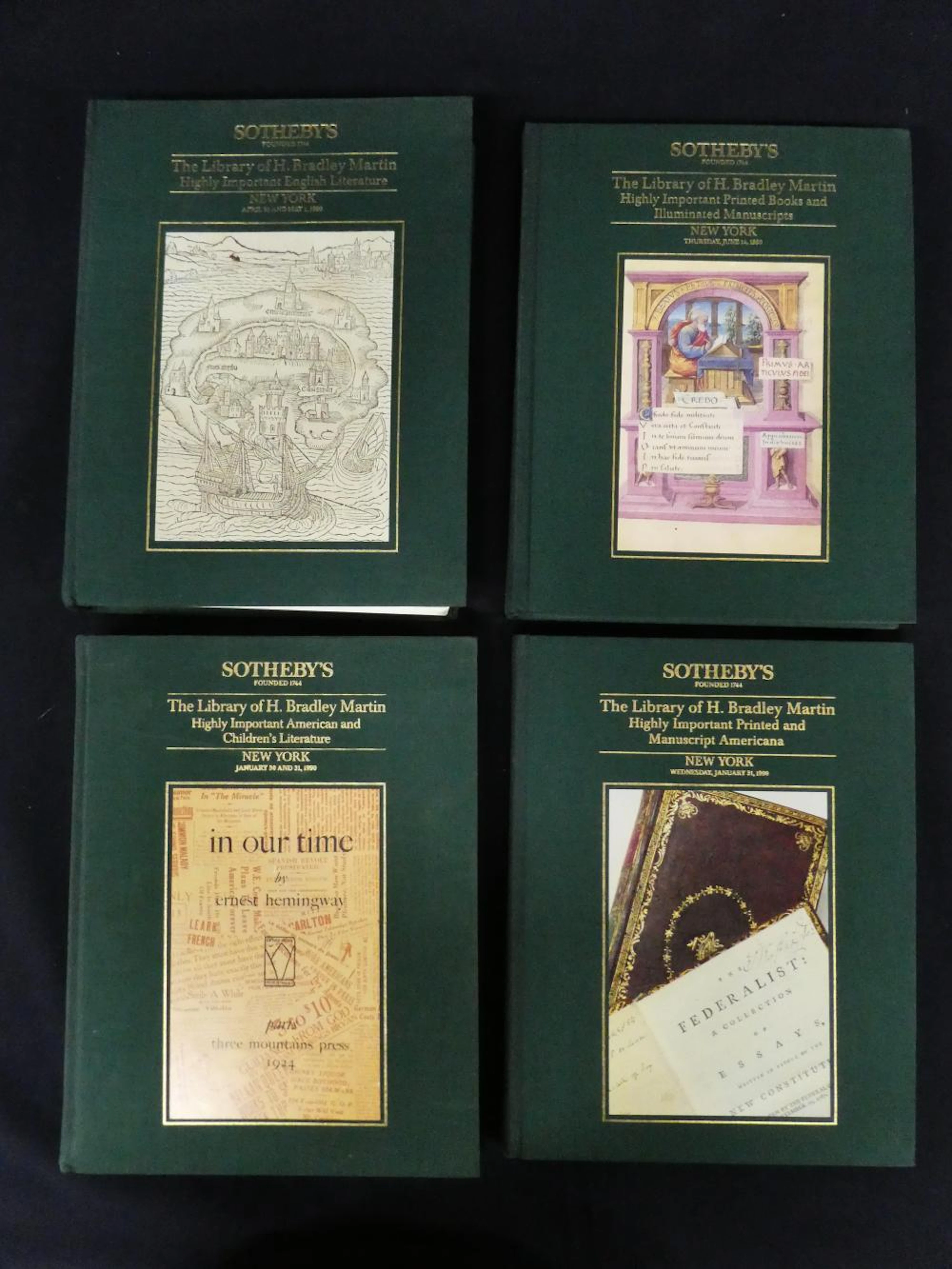 Sotheby's Library H Bradley Marti