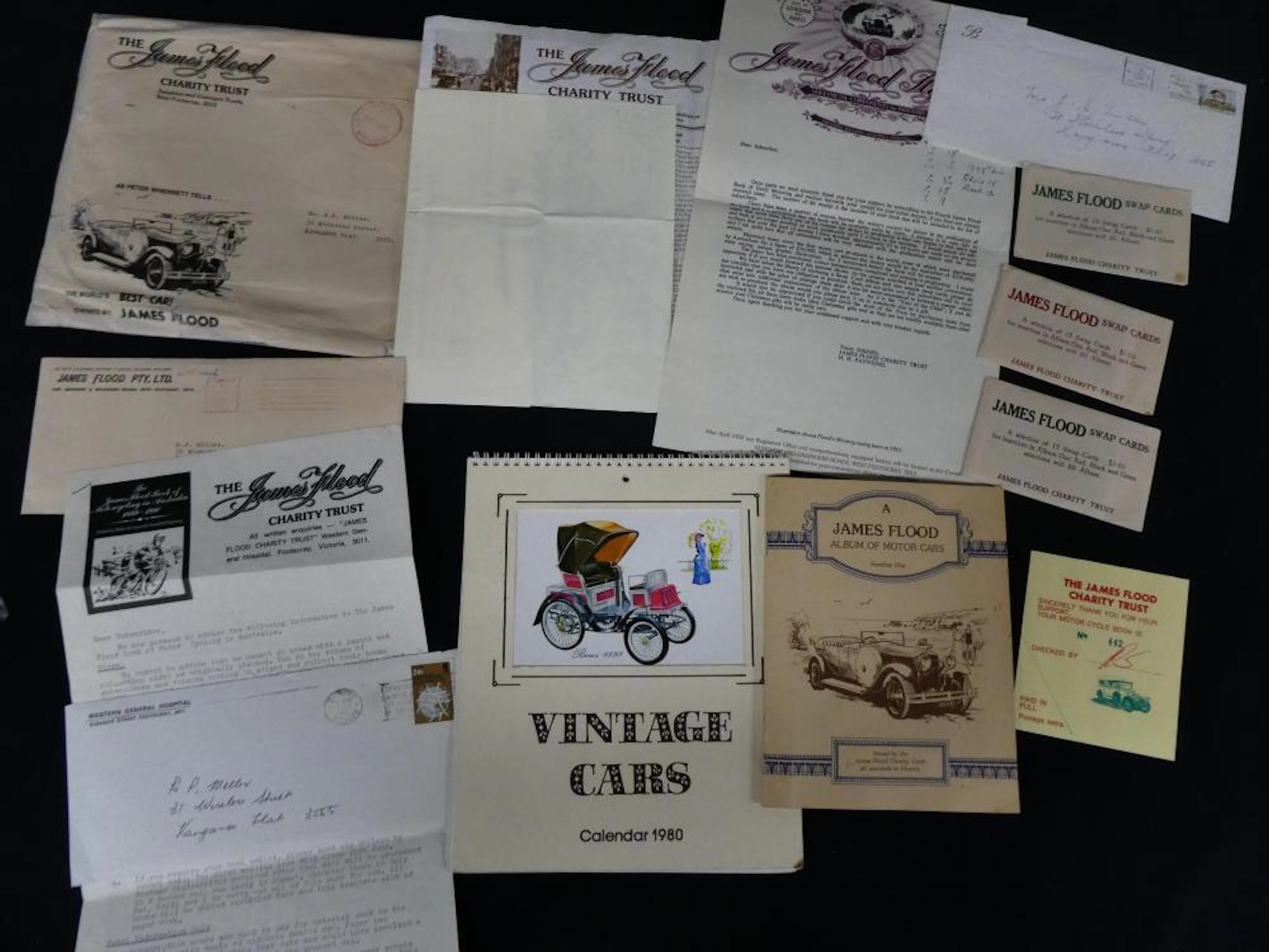 James Flood Motoring Ephemera