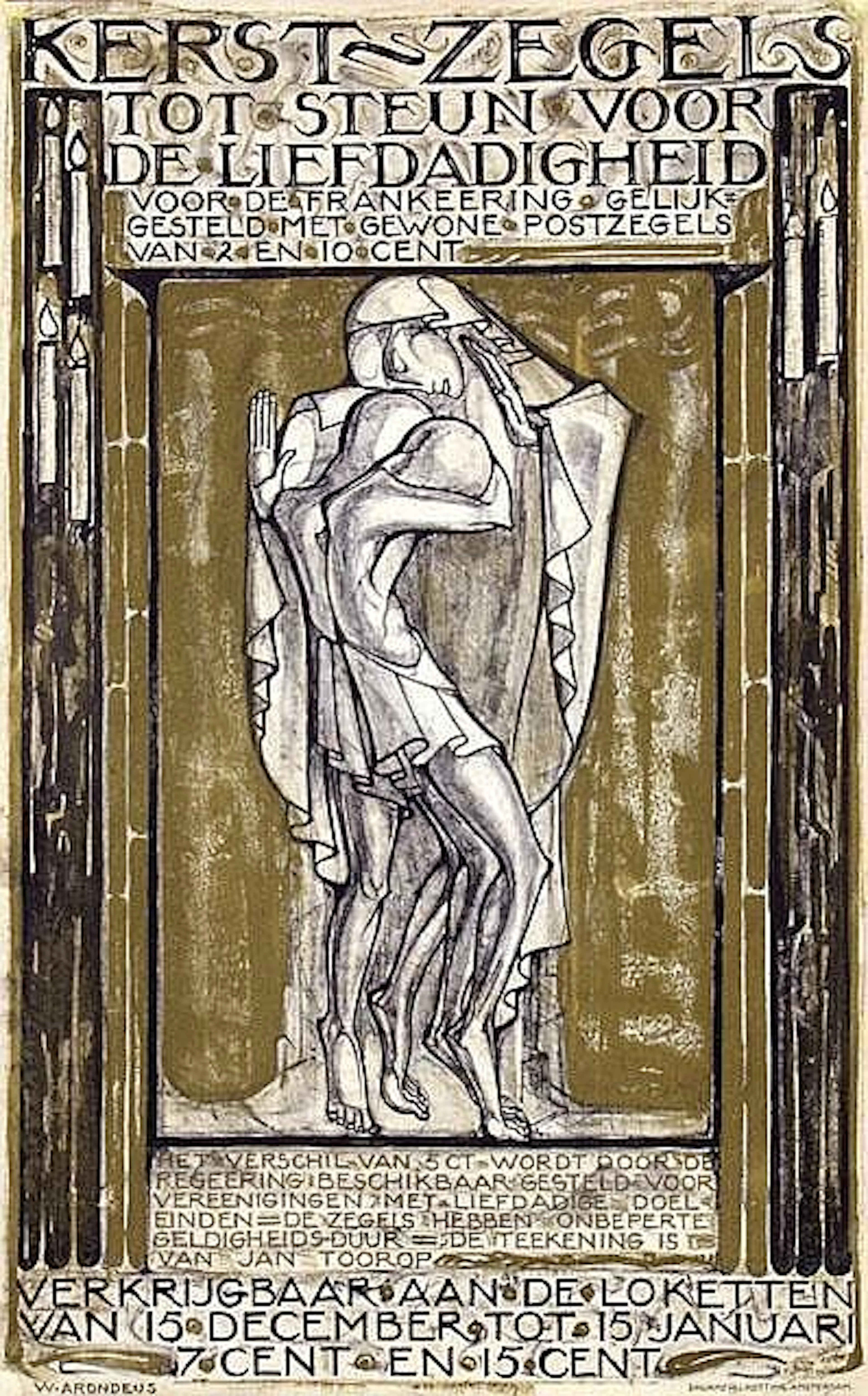 Poster by Jan Toorop (1858-1928) & Willem J.C
