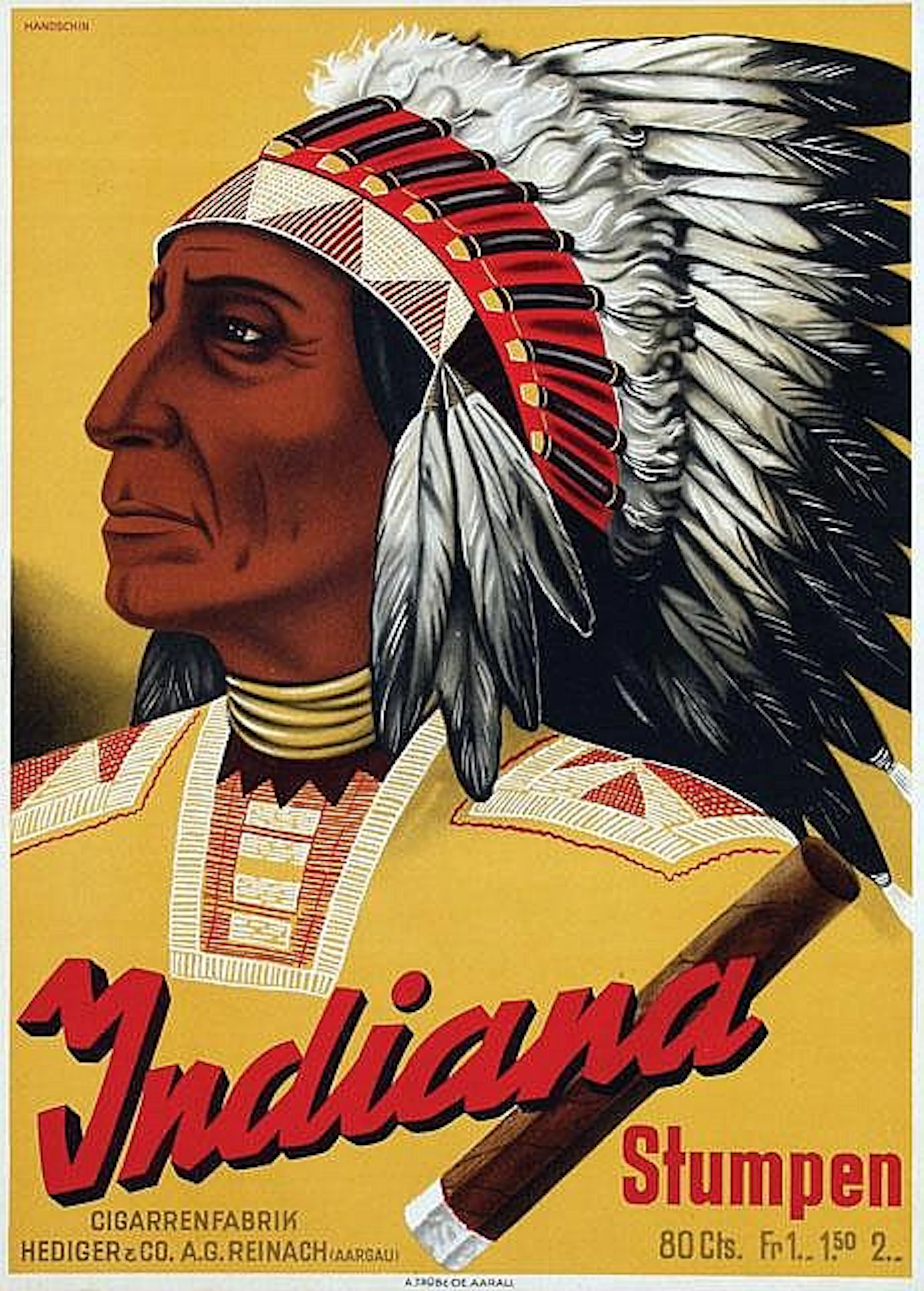 Poster by Johannes Handschin - Indiana Stumpen