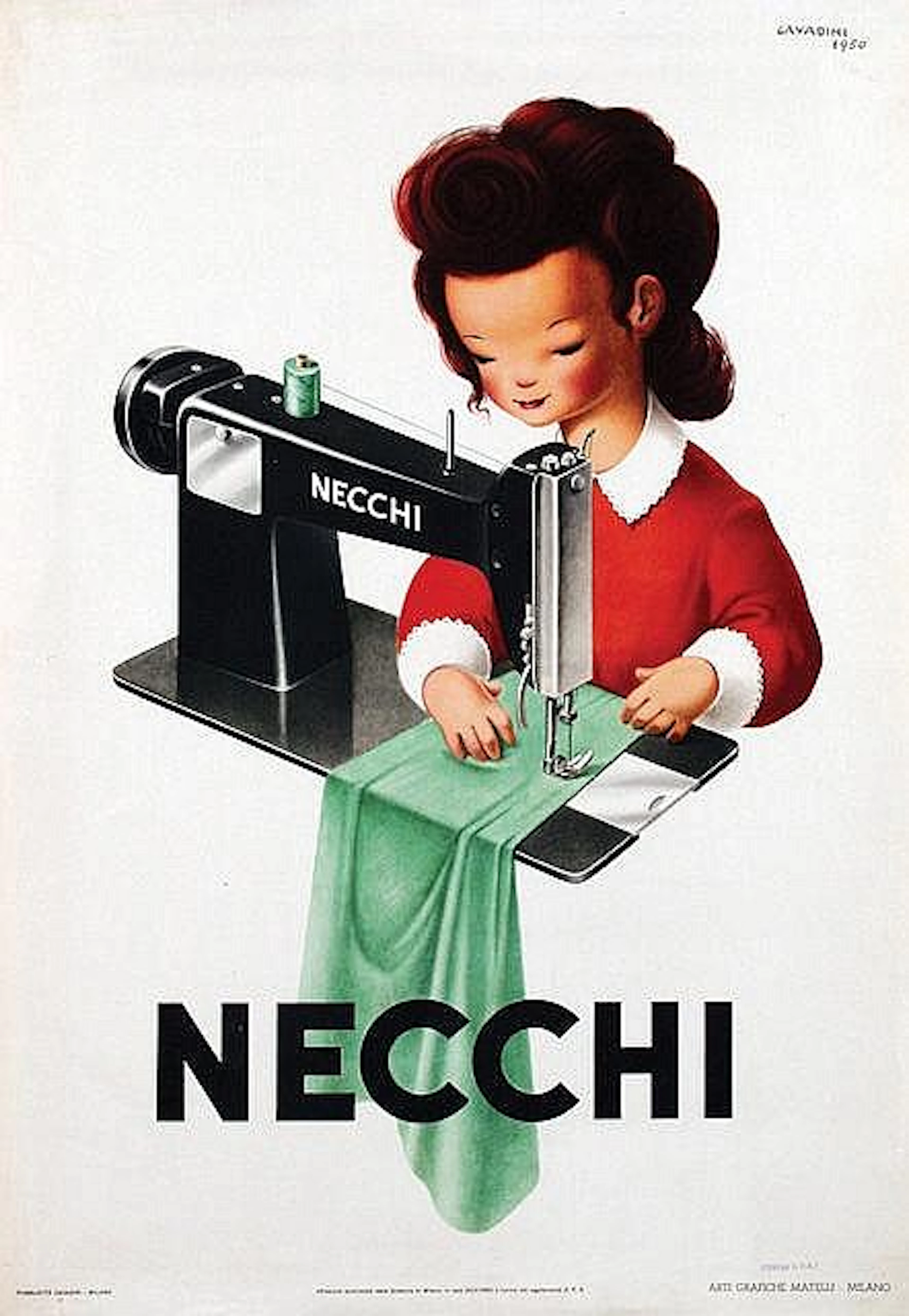 Poster by Angelo Cavadini - Necchi
