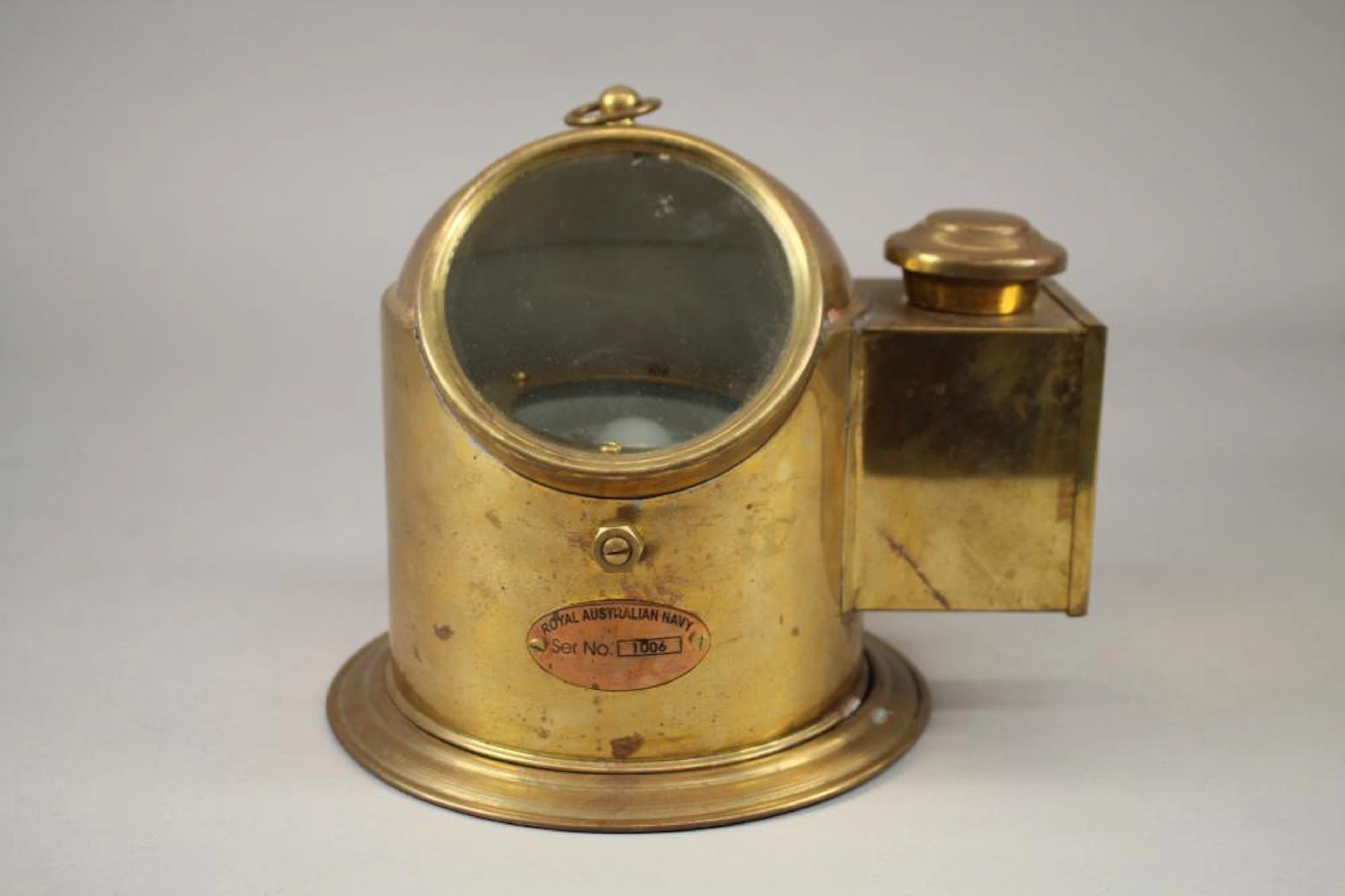 Vintage Stanley London 1006 Binnacle Compass ?Royal Australian Navy Ser No
