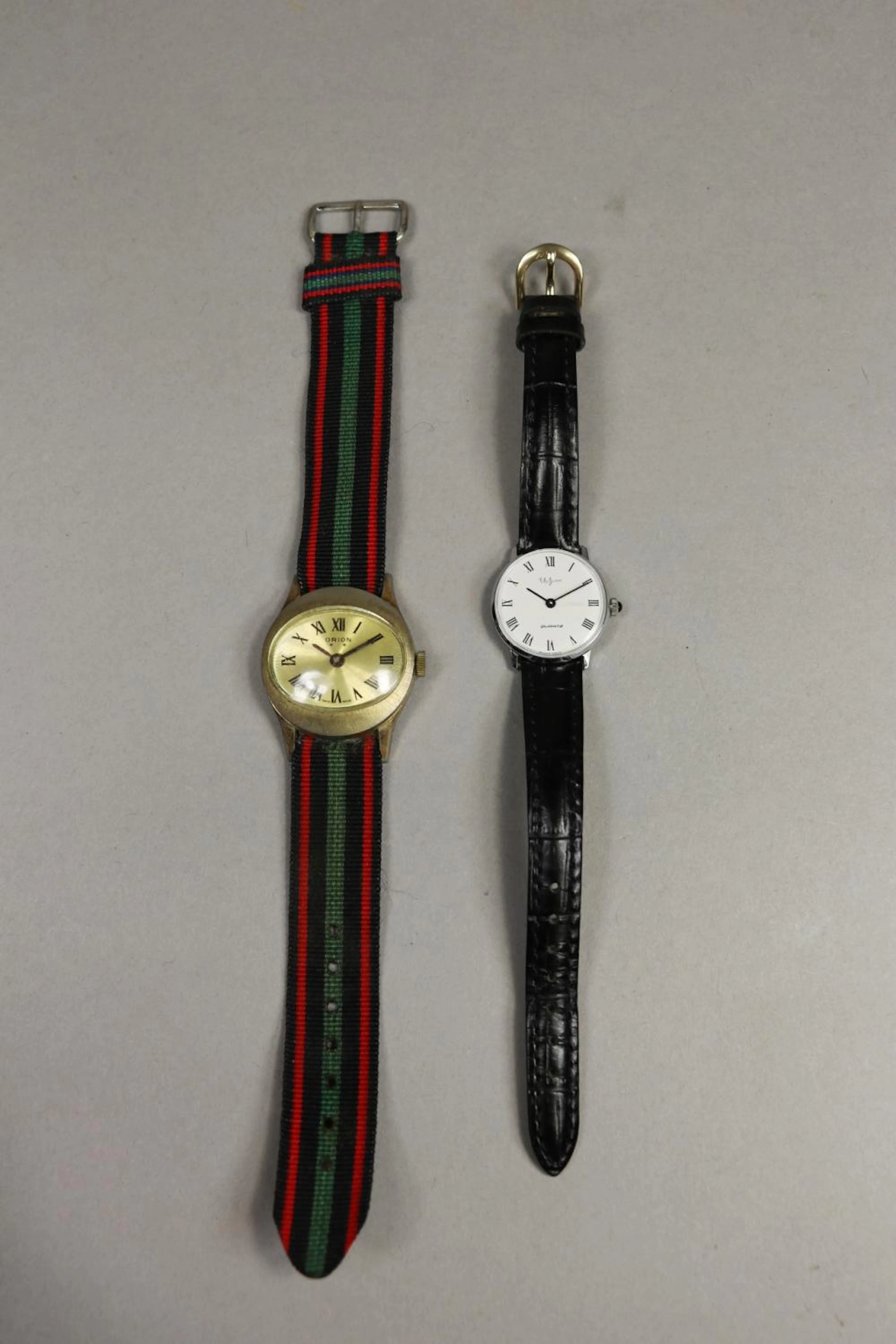 Two wrist watches, Orion and Valgine (2)