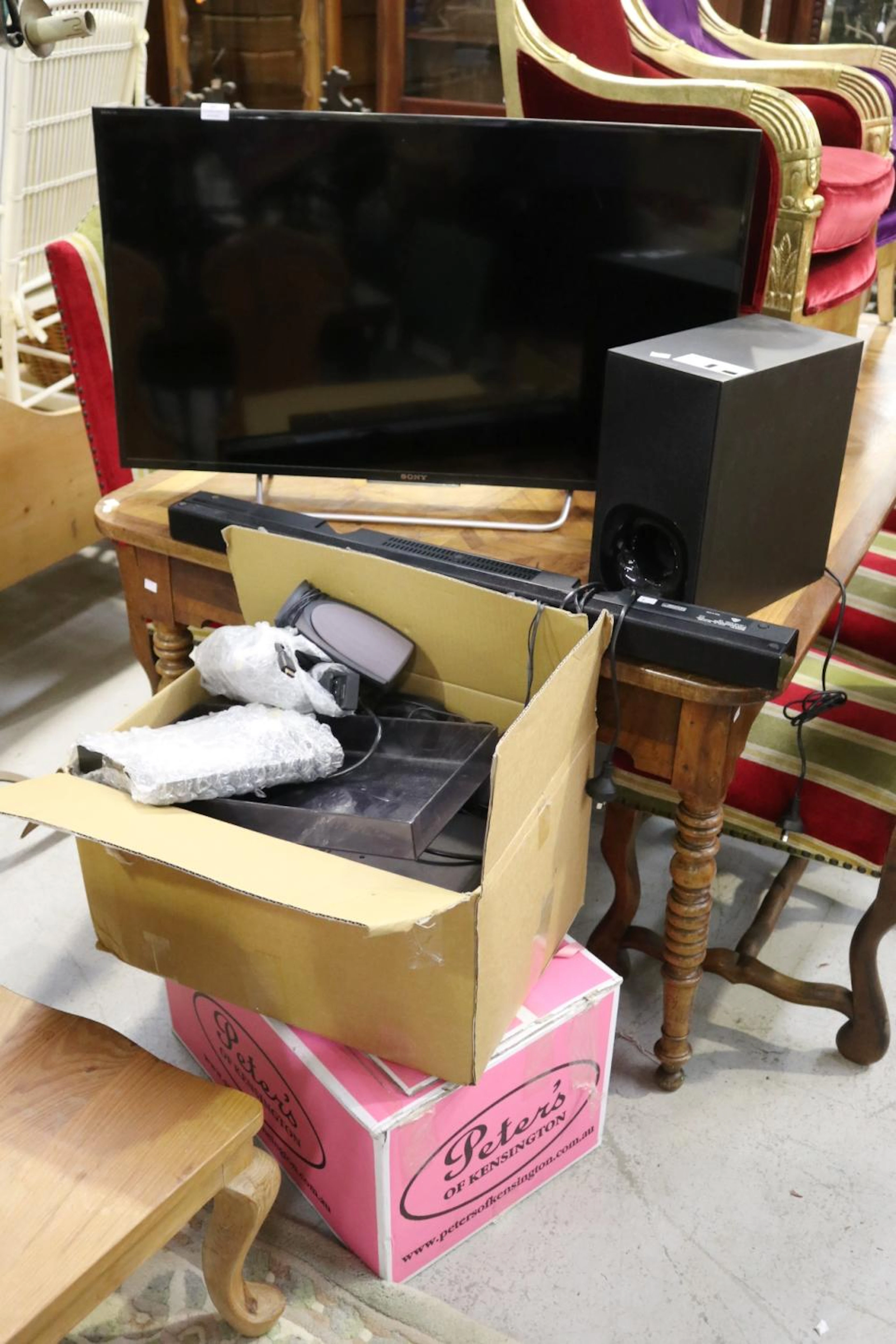 Entertainment package Sony TV, computer printer etc