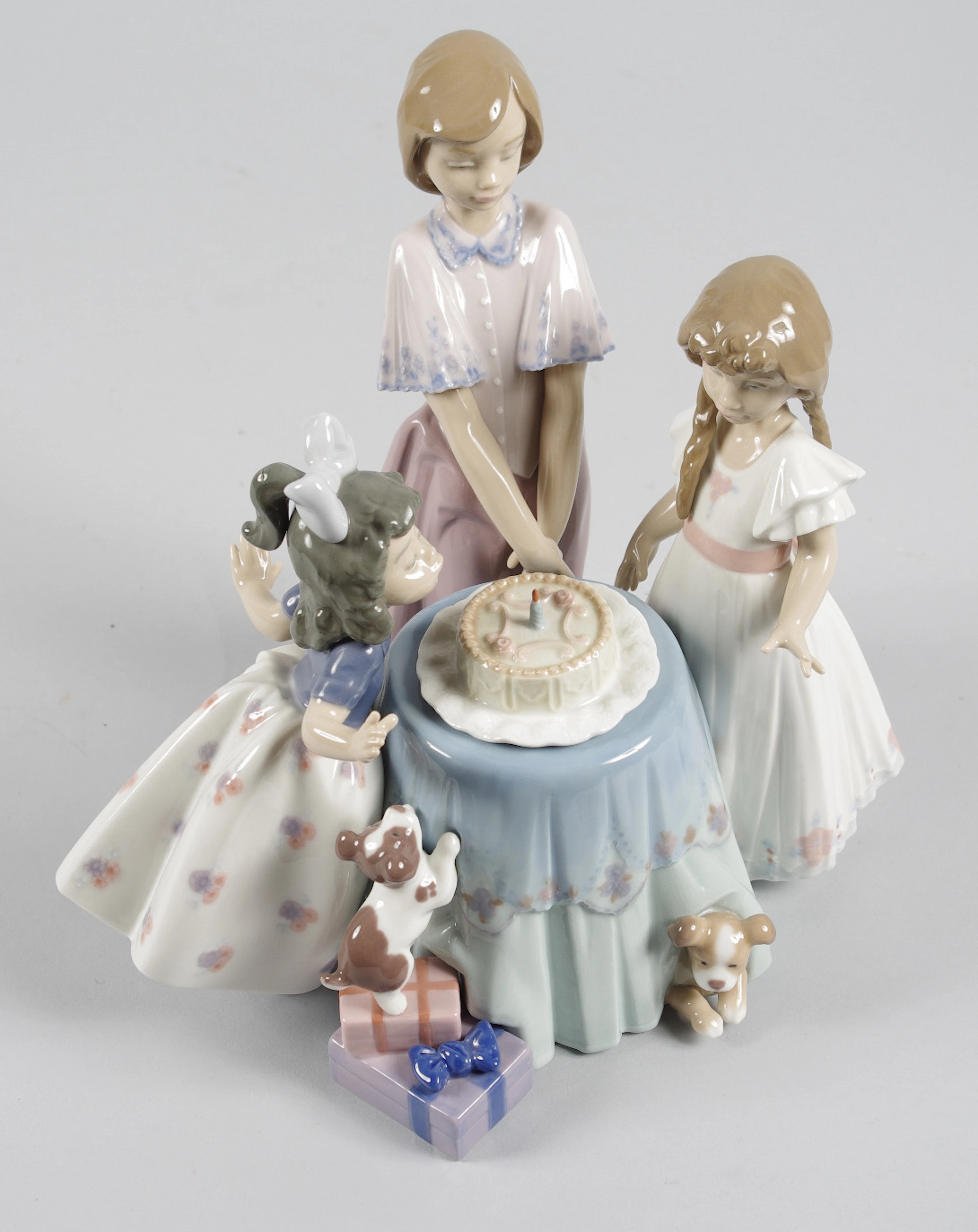 PORSLINSFIGUR, födelsedagskalas, Lladro.