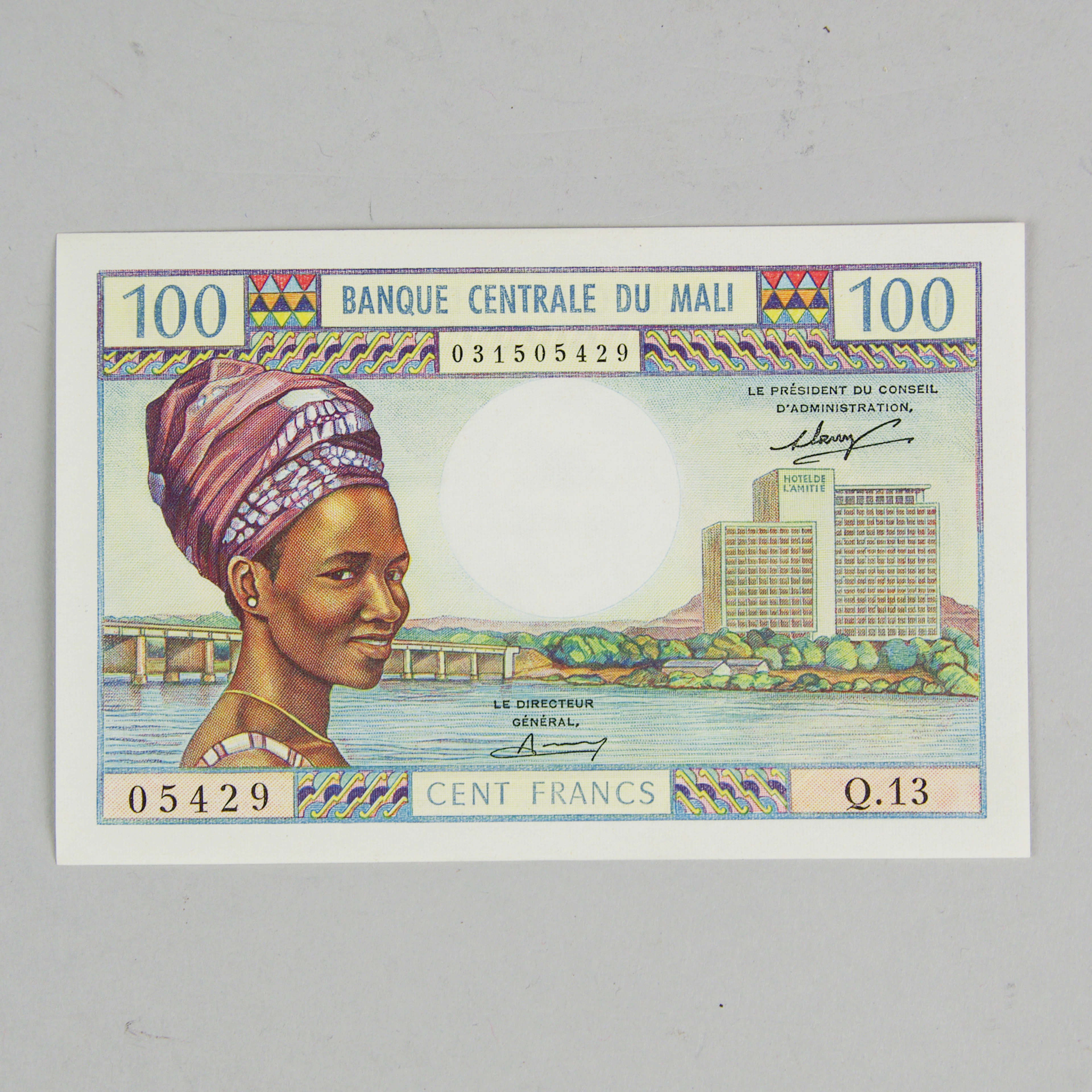SEDEL, Banque Centrale du Mali.