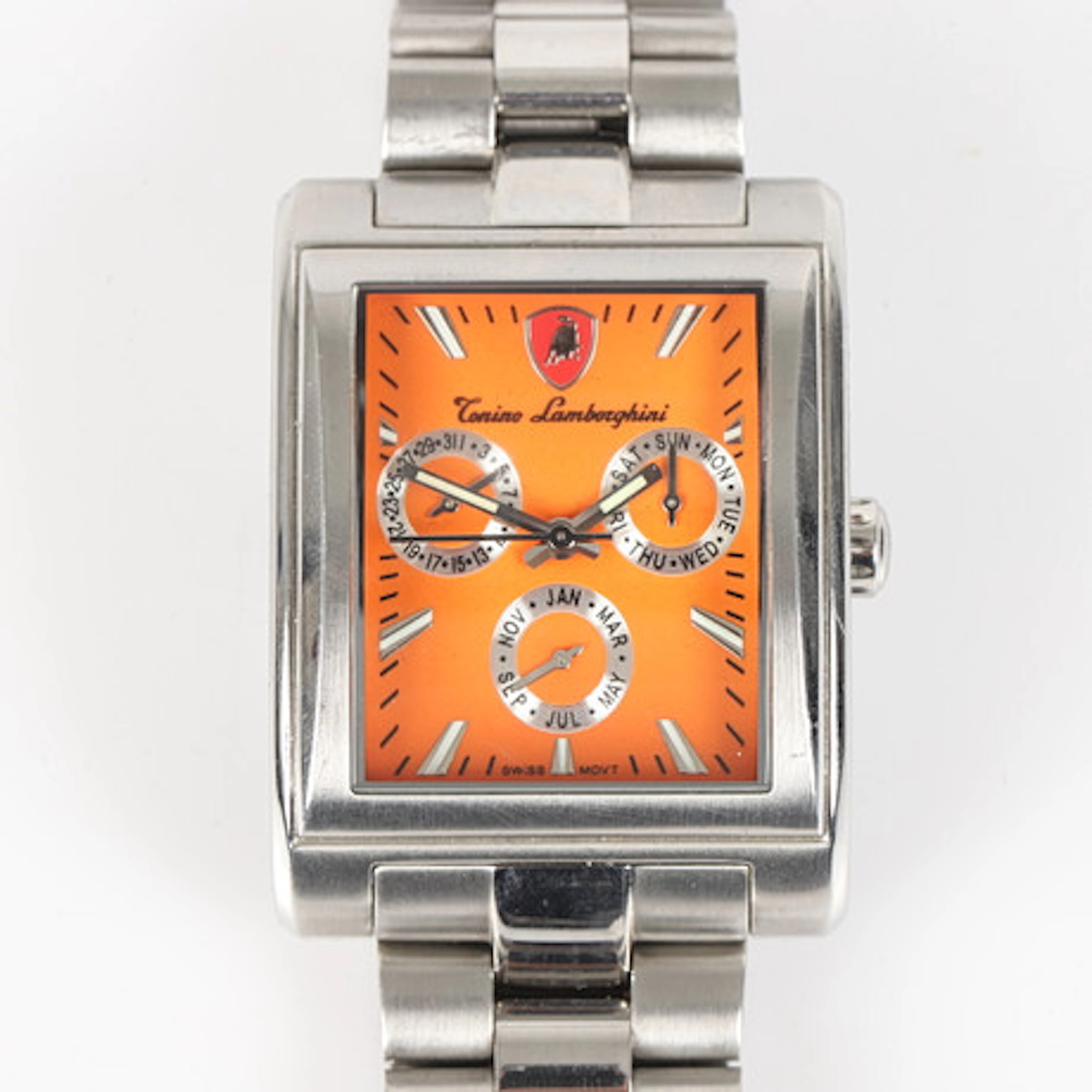ARMBANDSUR, Tonino Lamborghini, stål.