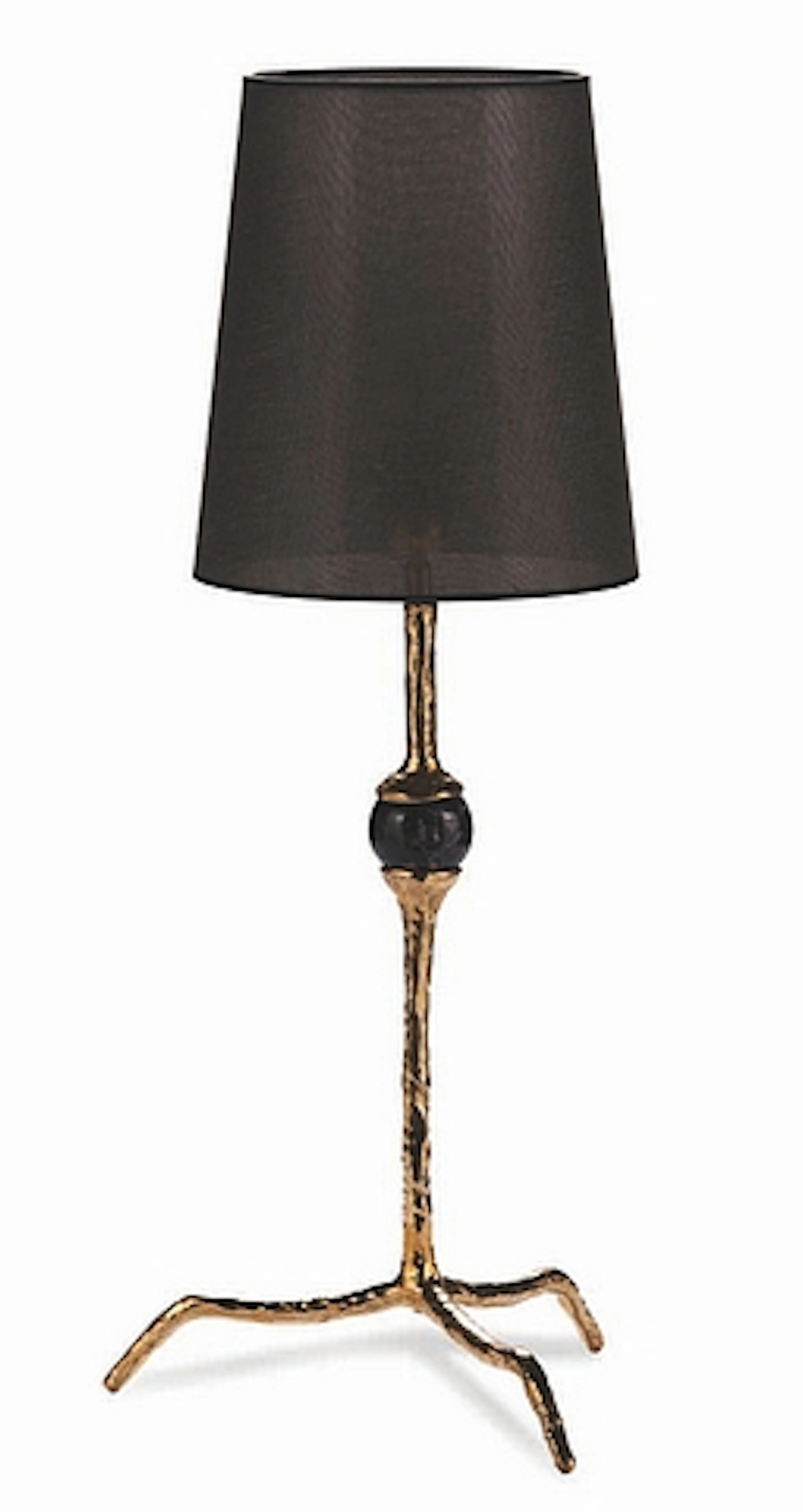 Table lamp - AMATIST SHINY BRASS SMALL pinched shiny...
