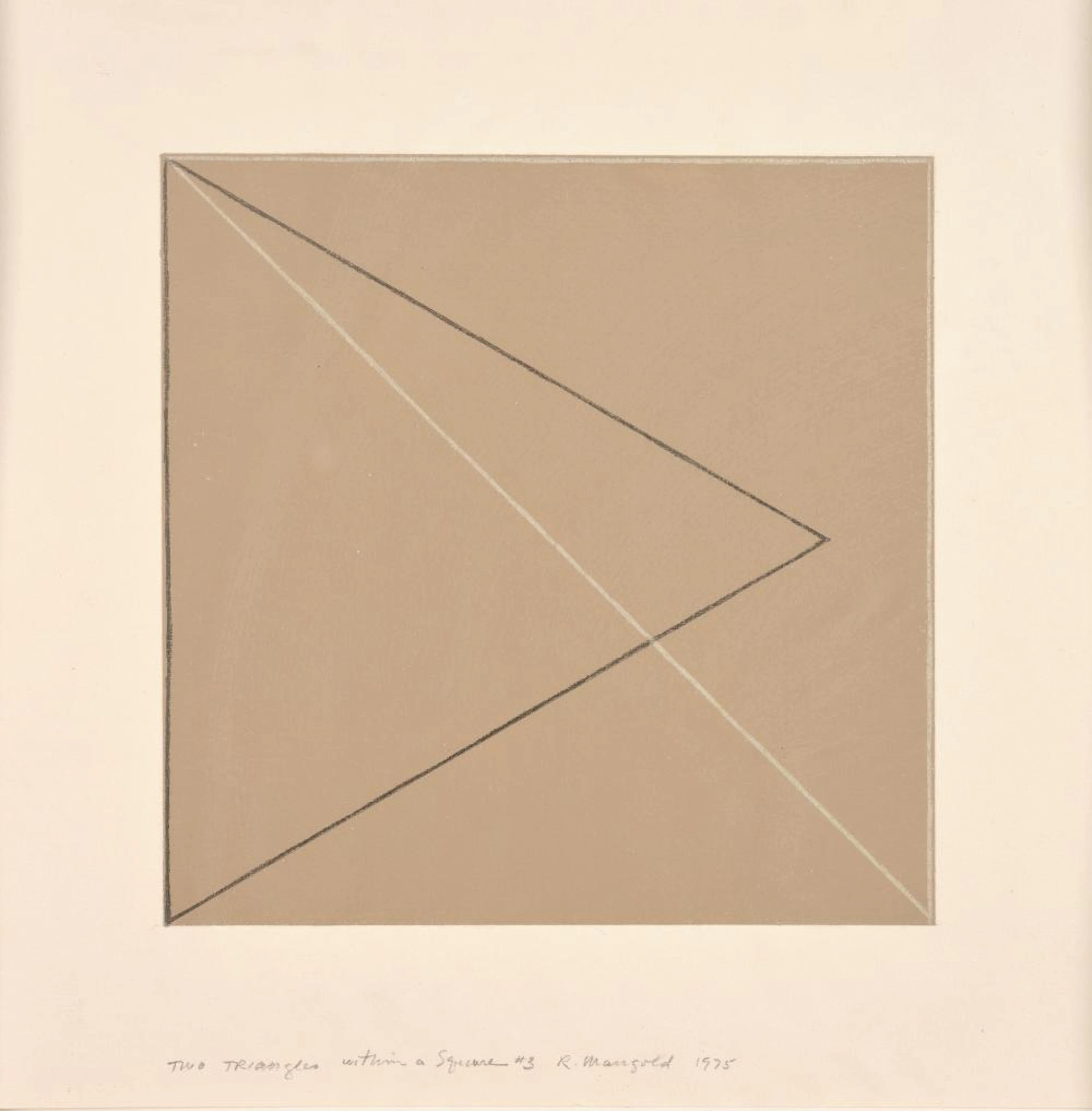 Robert Mangold *1937