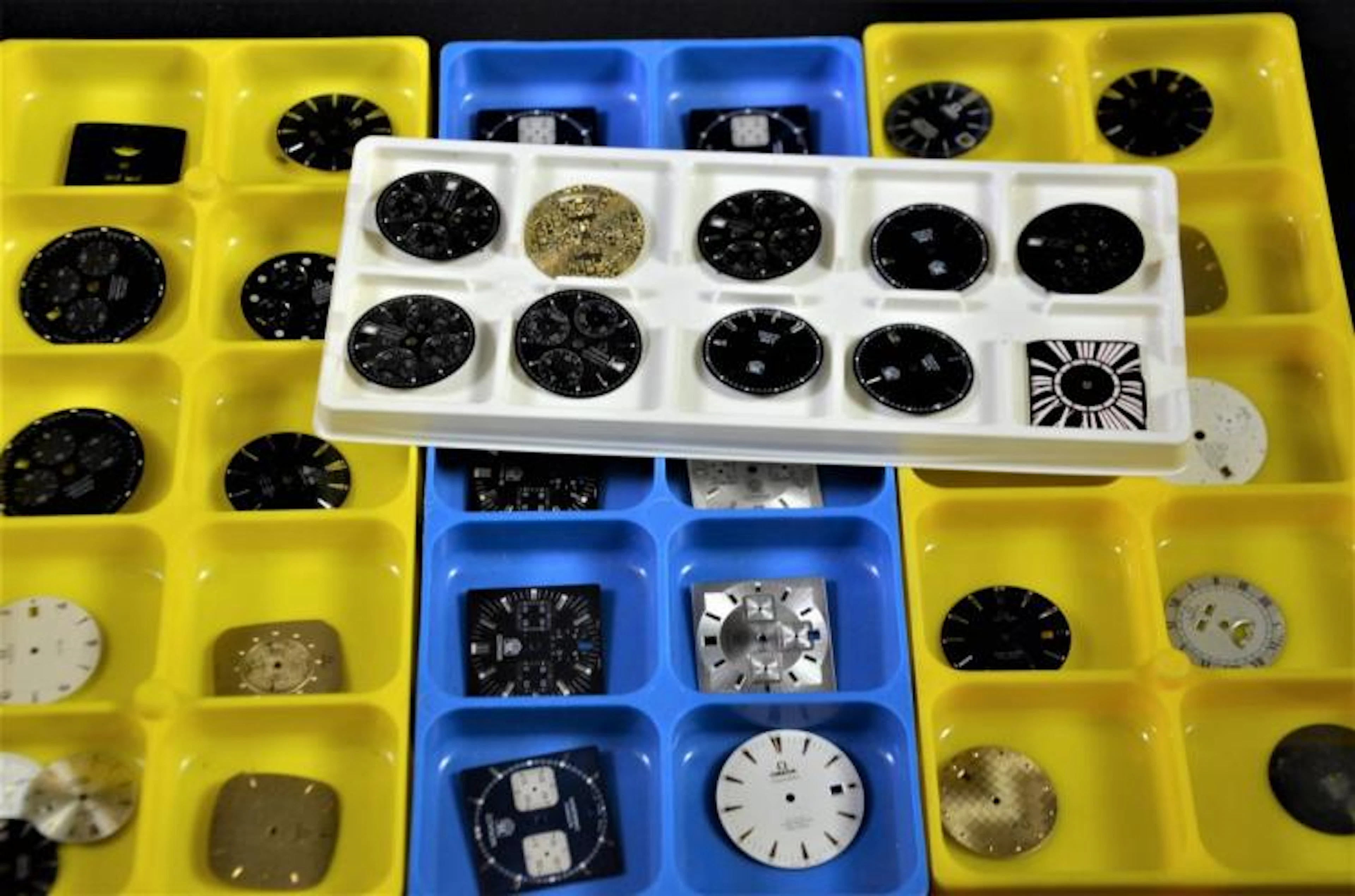 40 Cadrans Omega, Tag Heuer, etc.
