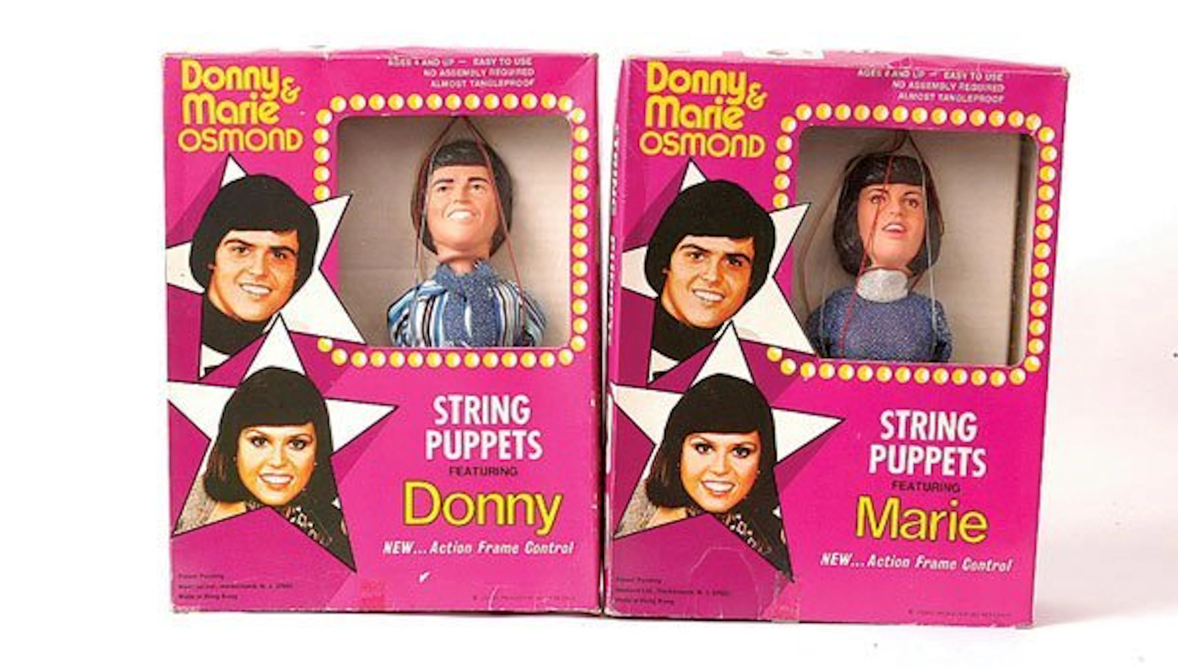 3179: Madison "Donny Osmond" & "Marie Osmond" Puppets