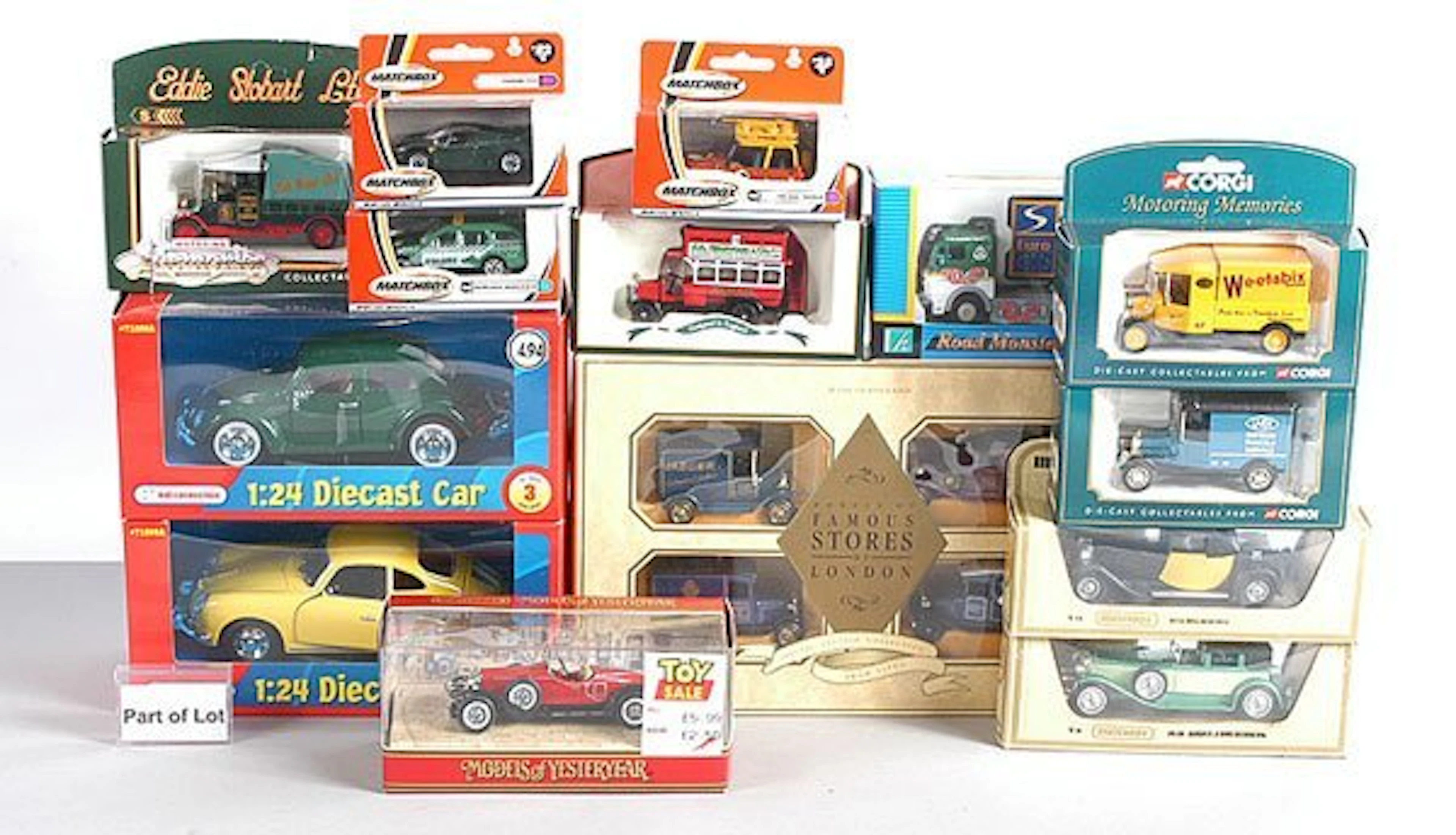 1357: Corgi, Matchbox, Lledo - A Large Mixed Group