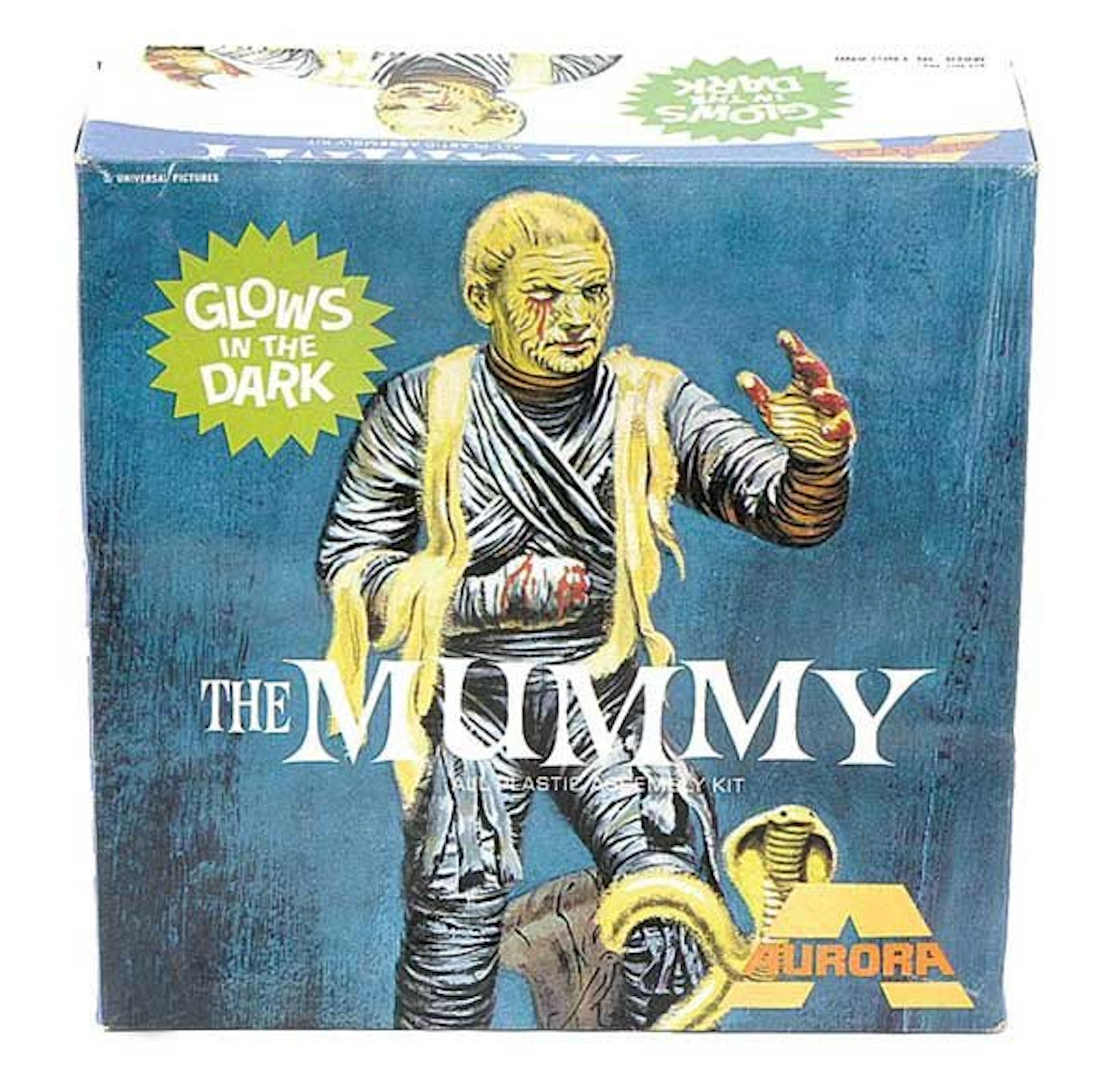 2481: Aurora The Mummy Glow in the Dark Plastic Kit