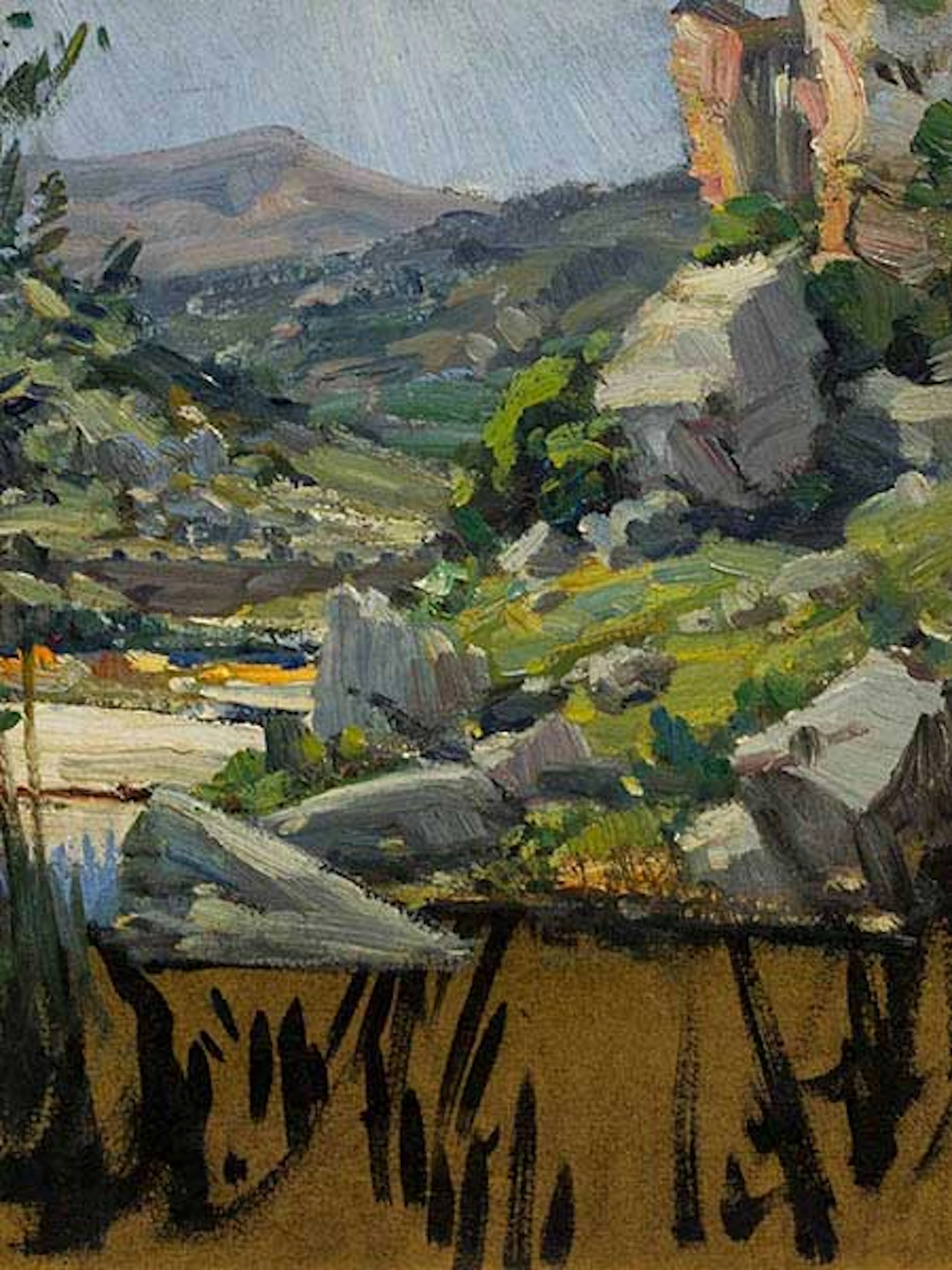 Hugo Naude (SA 1868 - 1941) Oil