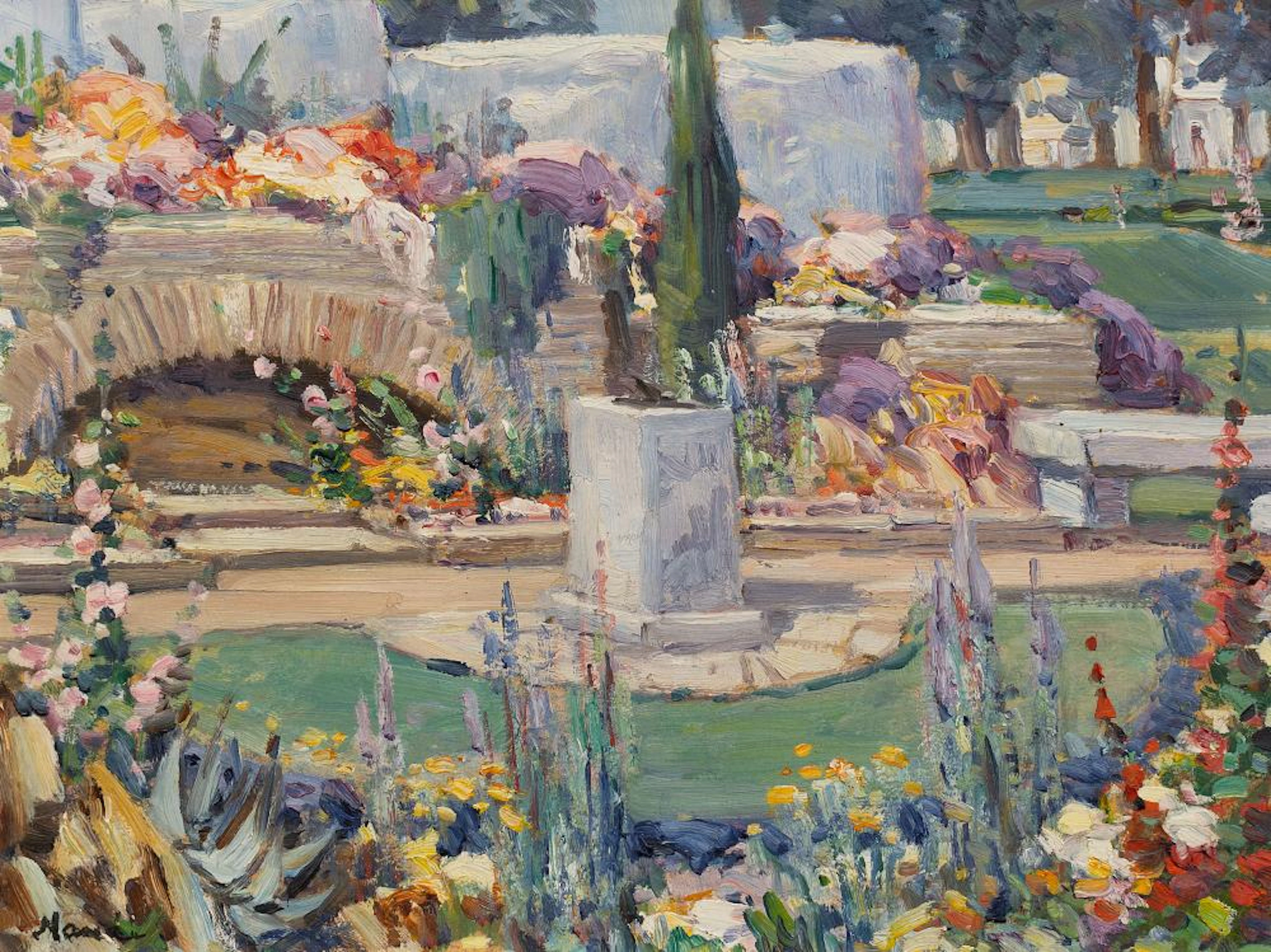 Hugo Naude (SA 1868 - 1941) Oil
