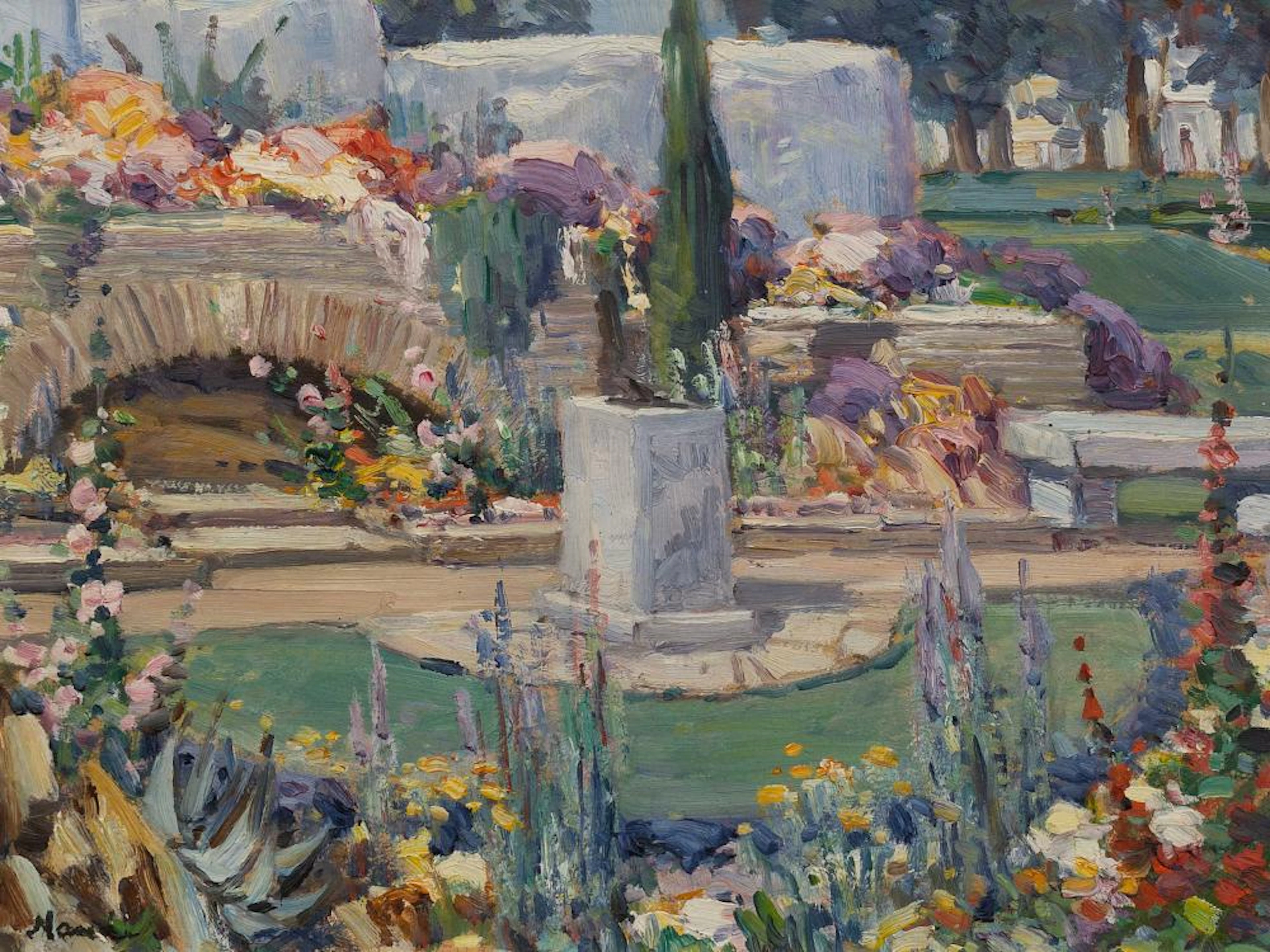Hugo Naude (SA 1868 - 1941) Oil