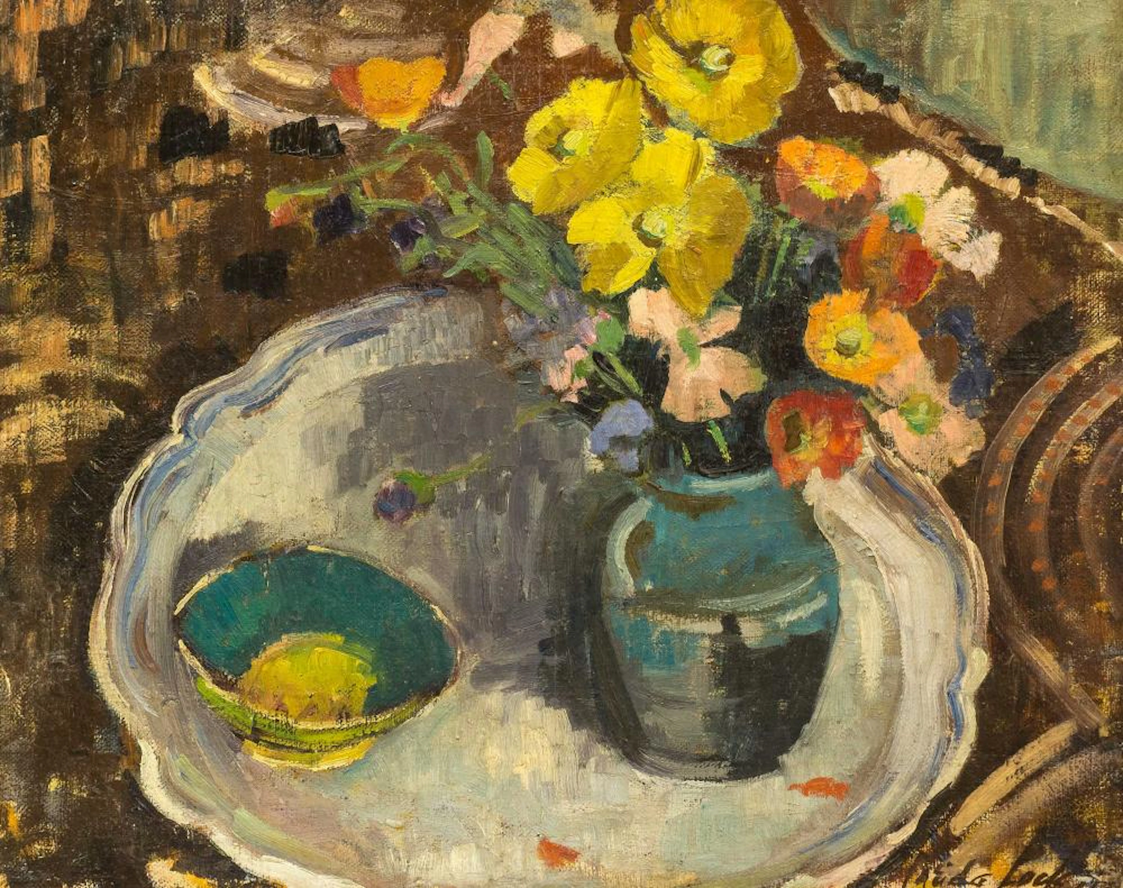 Freida Lock (SA 1902 - 1962) Oil