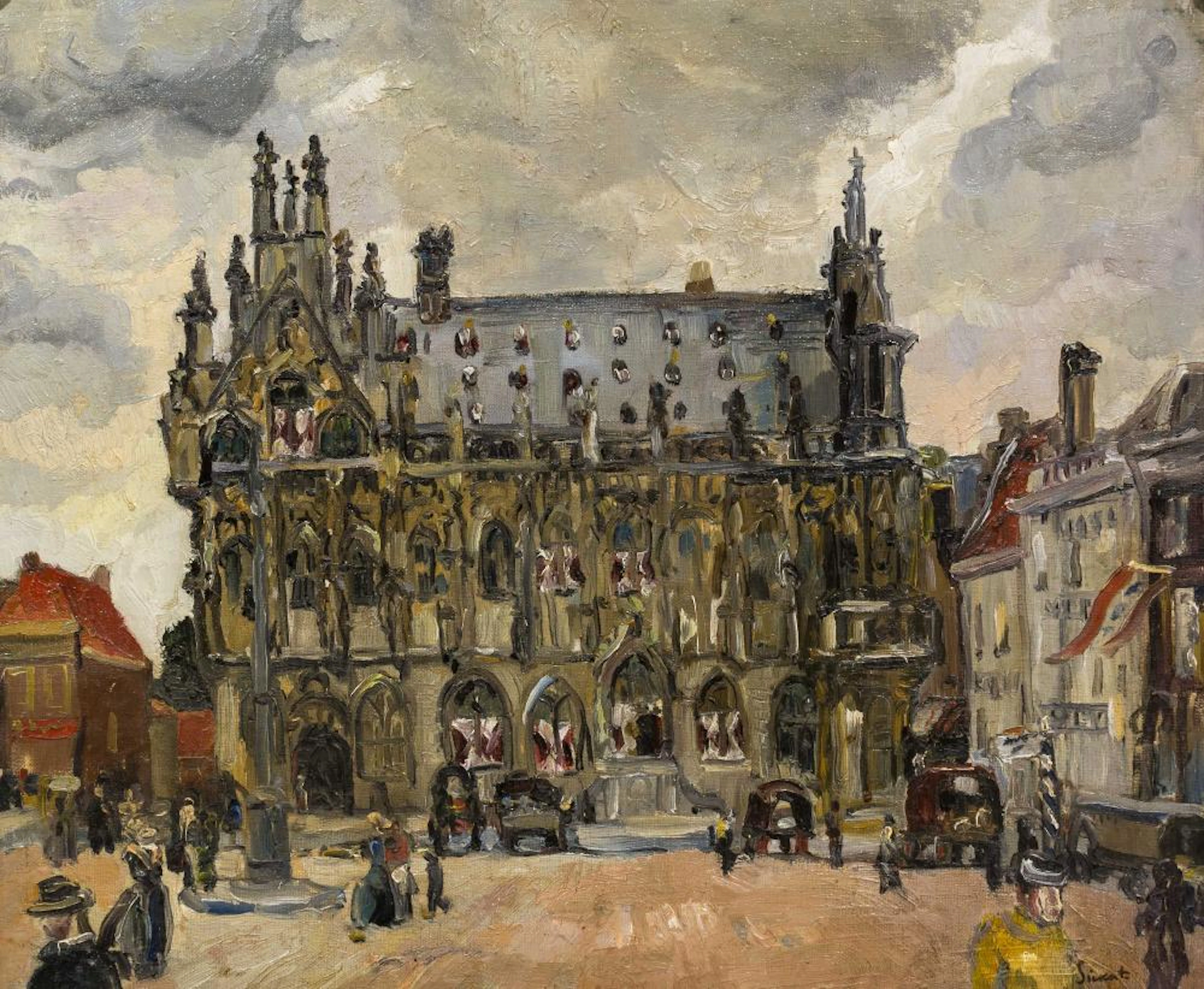 Manner of Walter Richard Sickert (British 1860 - 1942) Oil