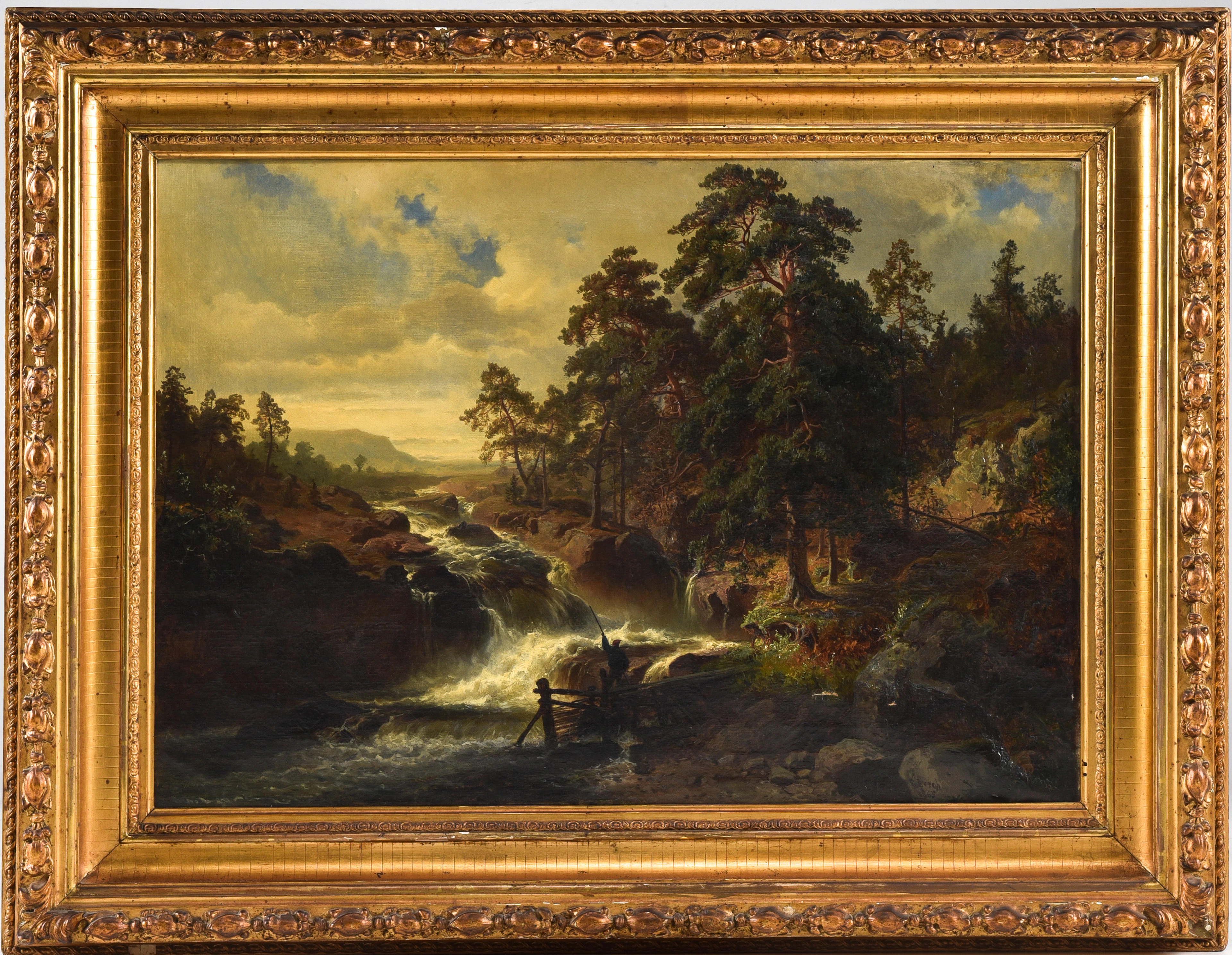 Edward Johan Bergh (1828-1880), Sverige