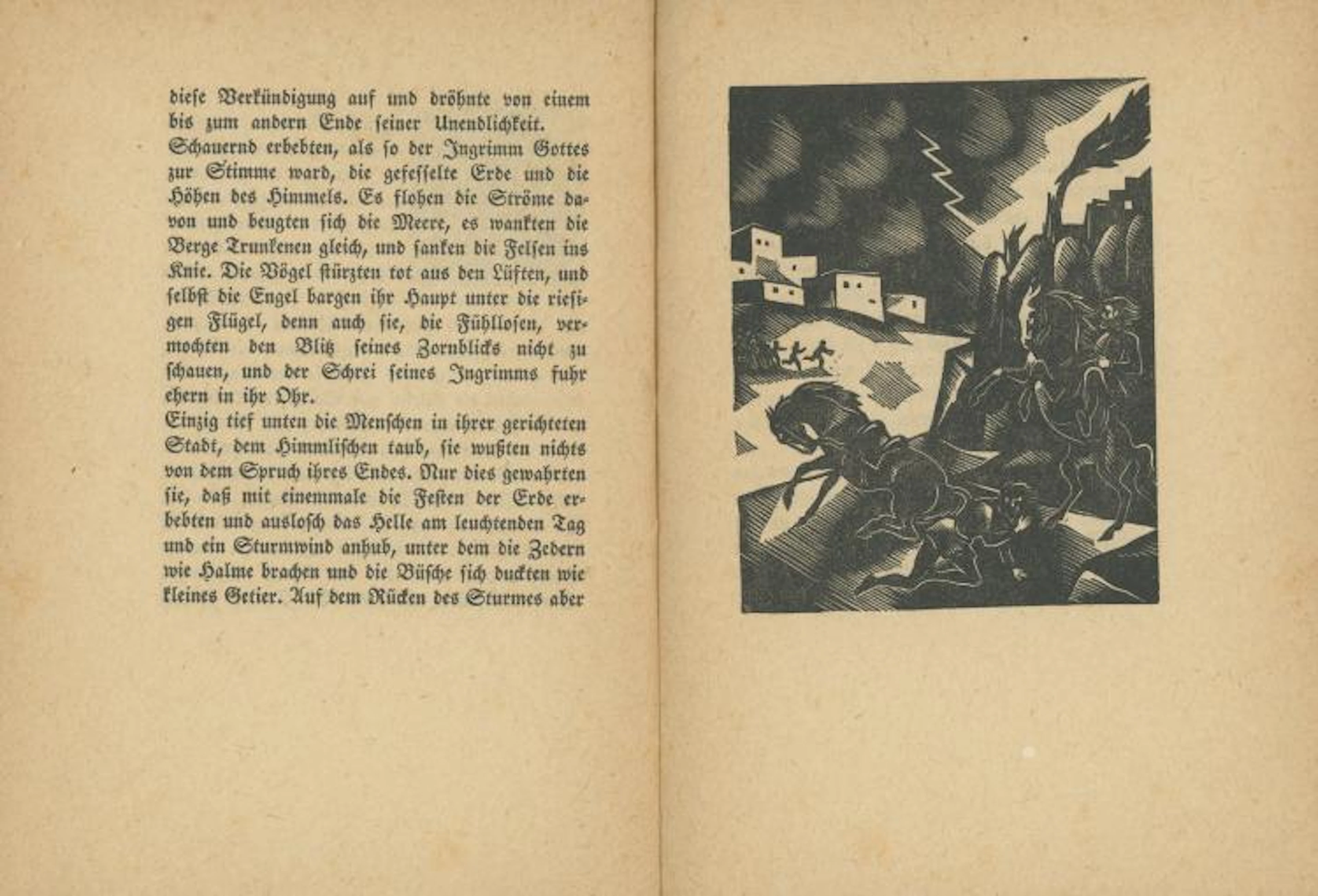 Rachel Beseeches God ? Stefan Zweig ? Woodcuts ? Soncino Publishing