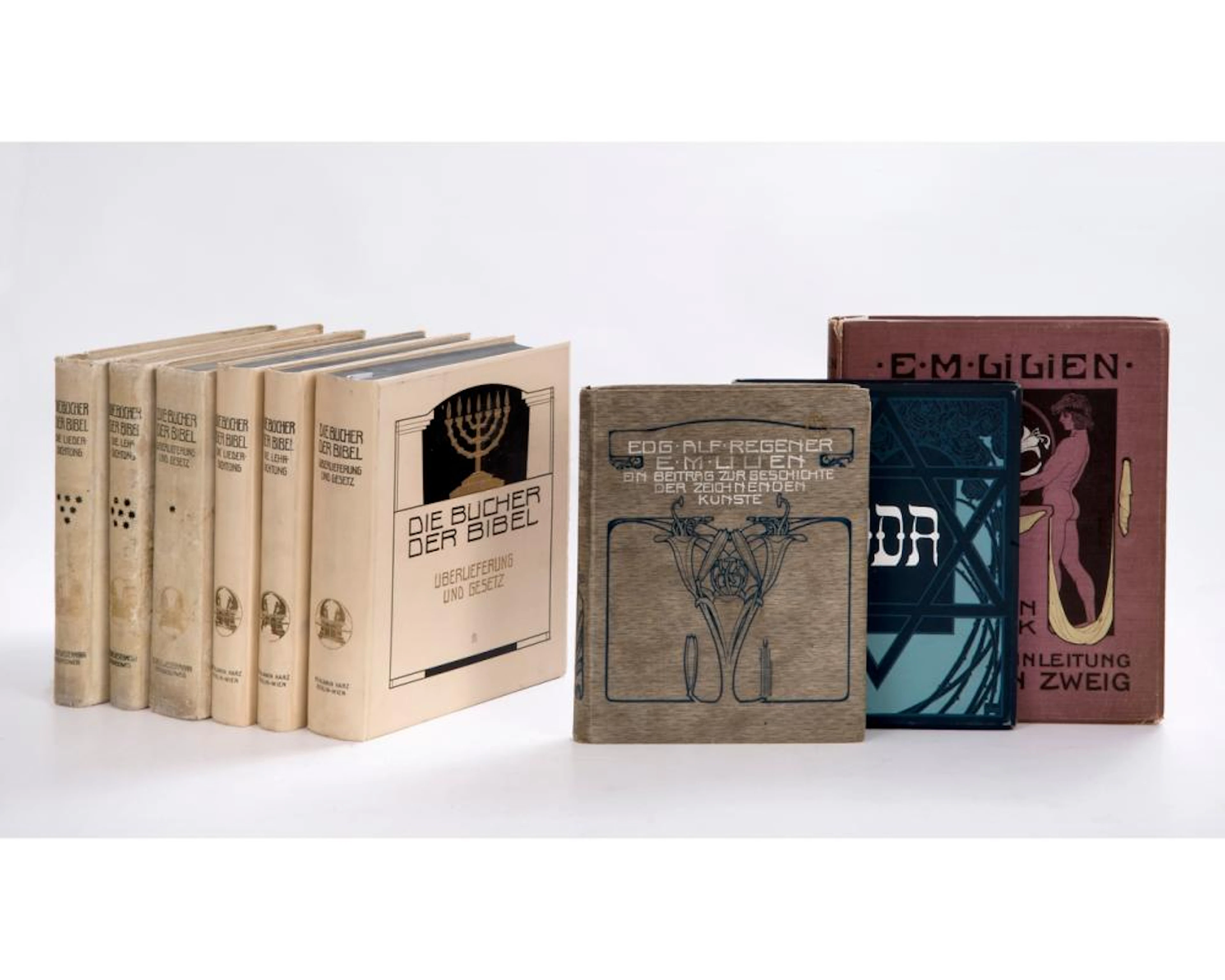 EPHRAIM MOSES LILIEN ? COLLECTION OF BOOKS