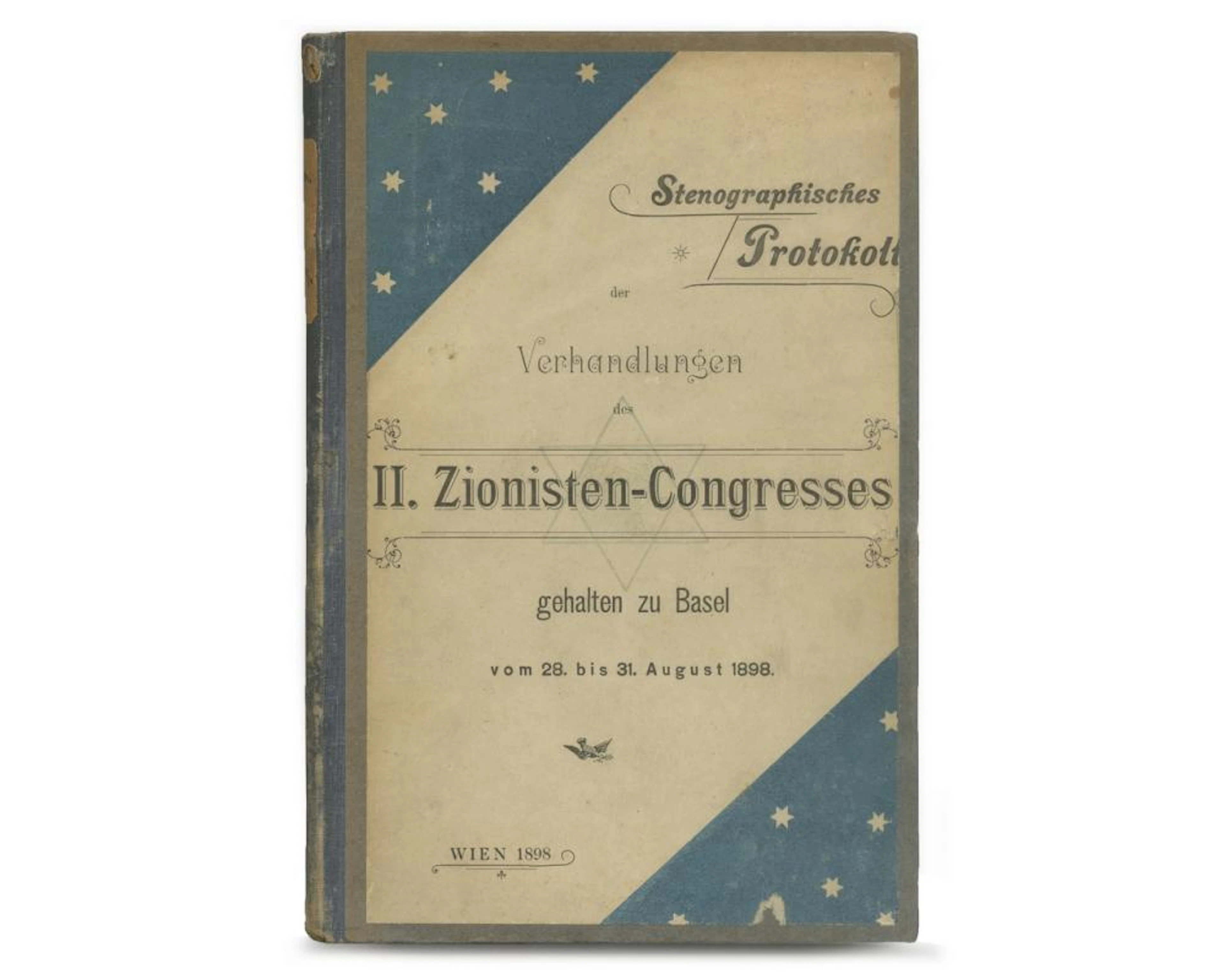SECOND ZIONIST CONGRESS ? DELEGATE'S CARD ISSUED TO...