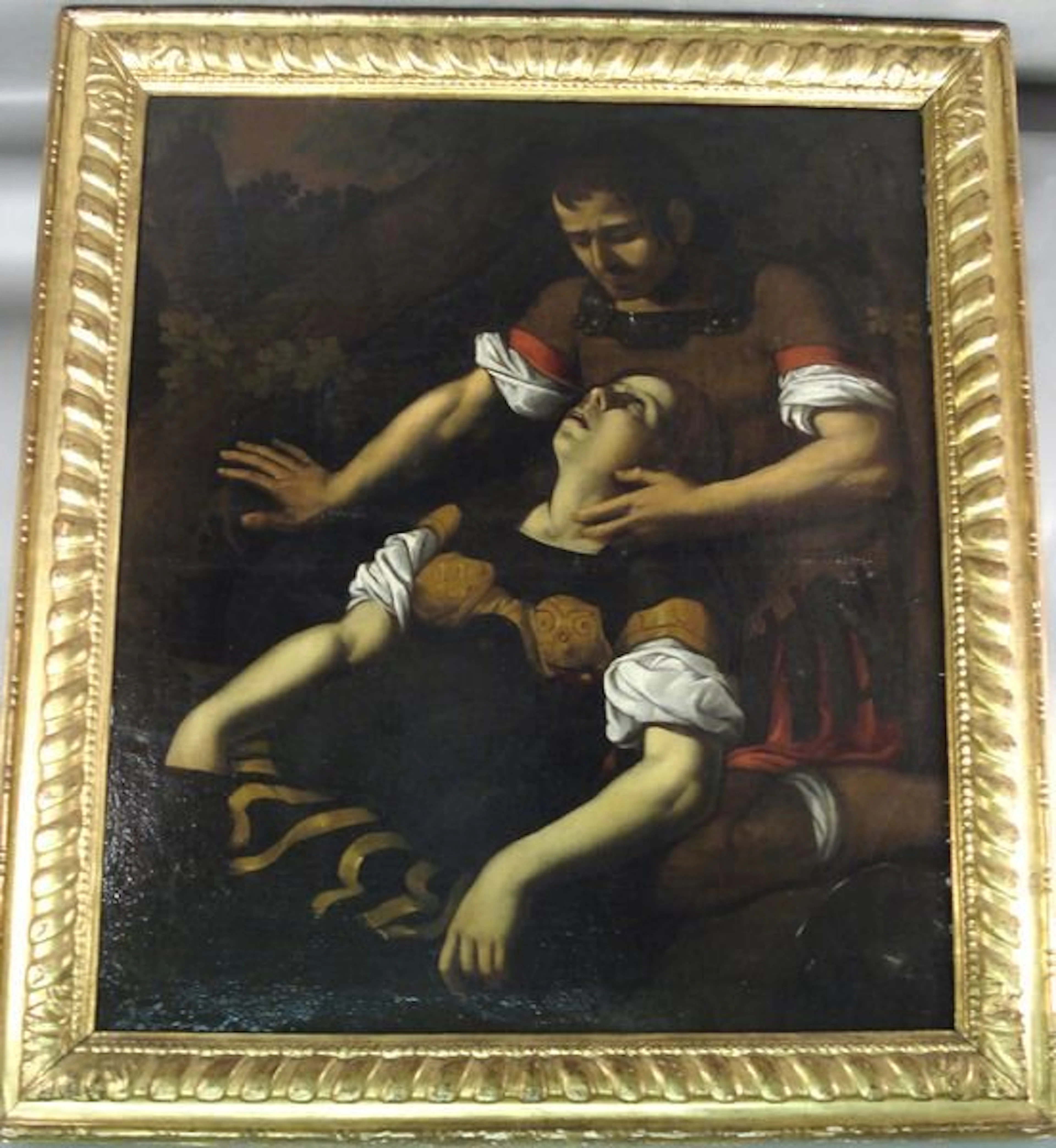 30A: 16th C. Italian, O/C, Circle of A. Gentileschi