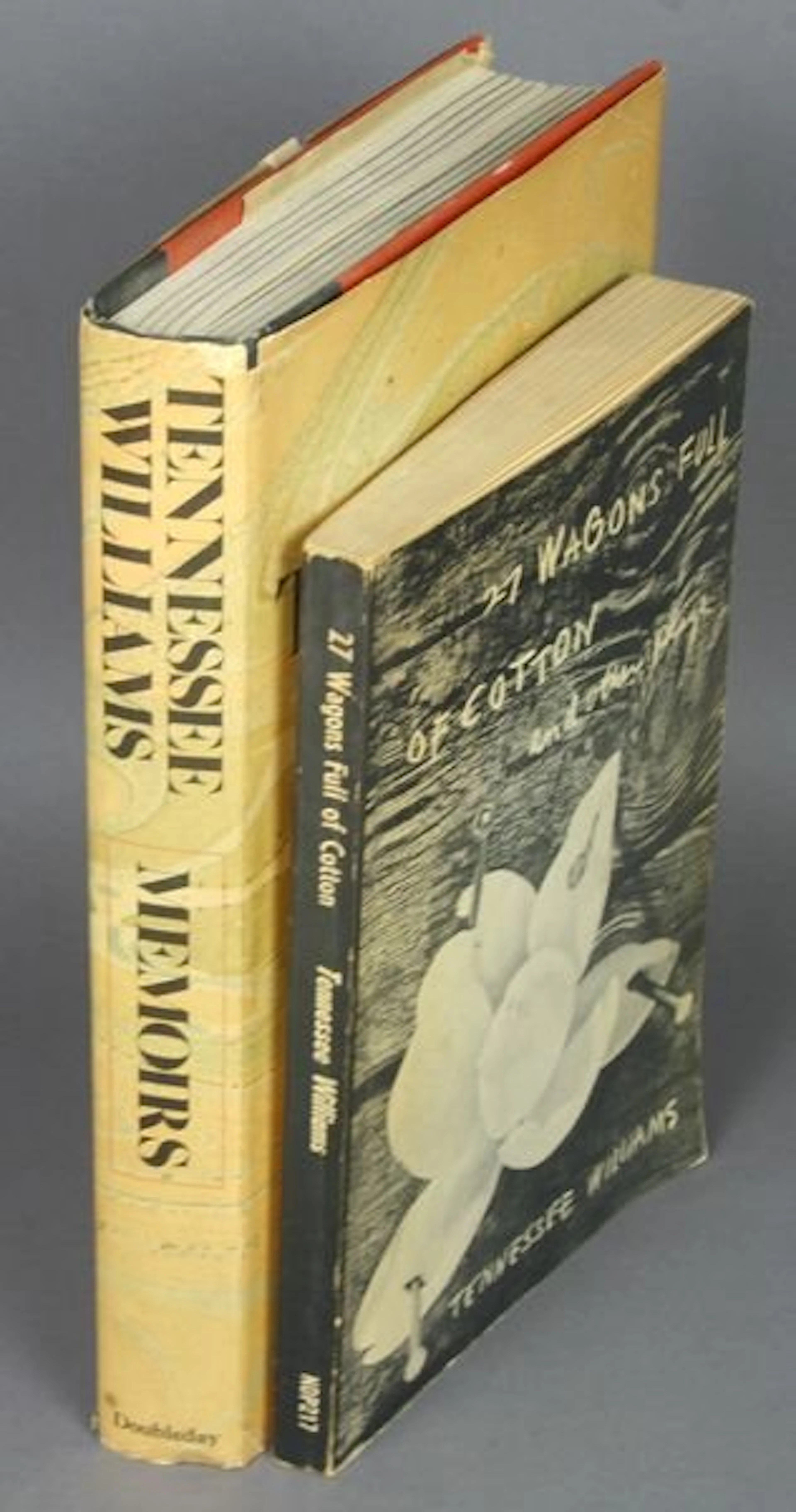 2140: Two (2) Tennessee Williams Books, Signed