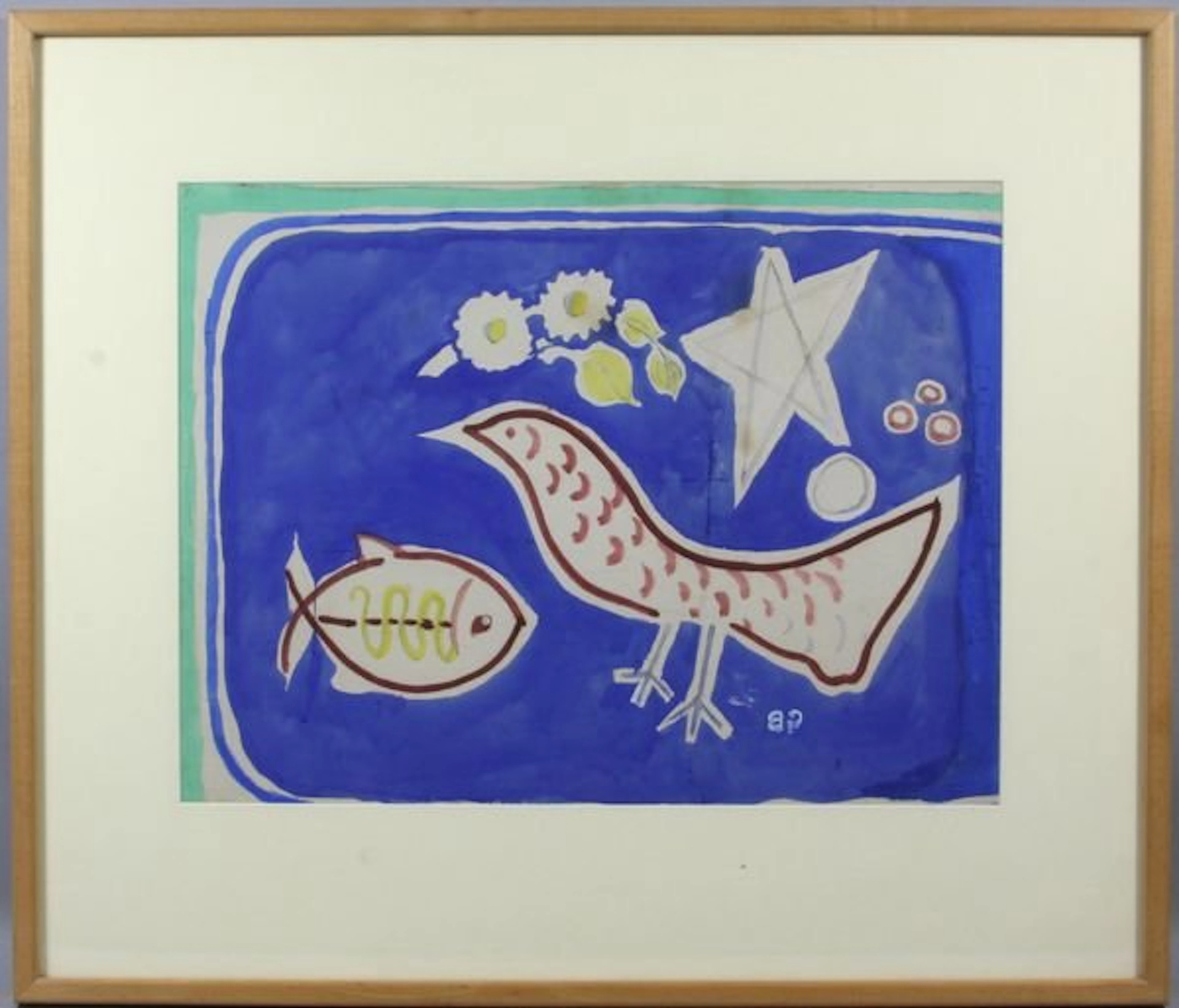 5120: Georges Braque, 'L'oiseau', late 19th-20th C.