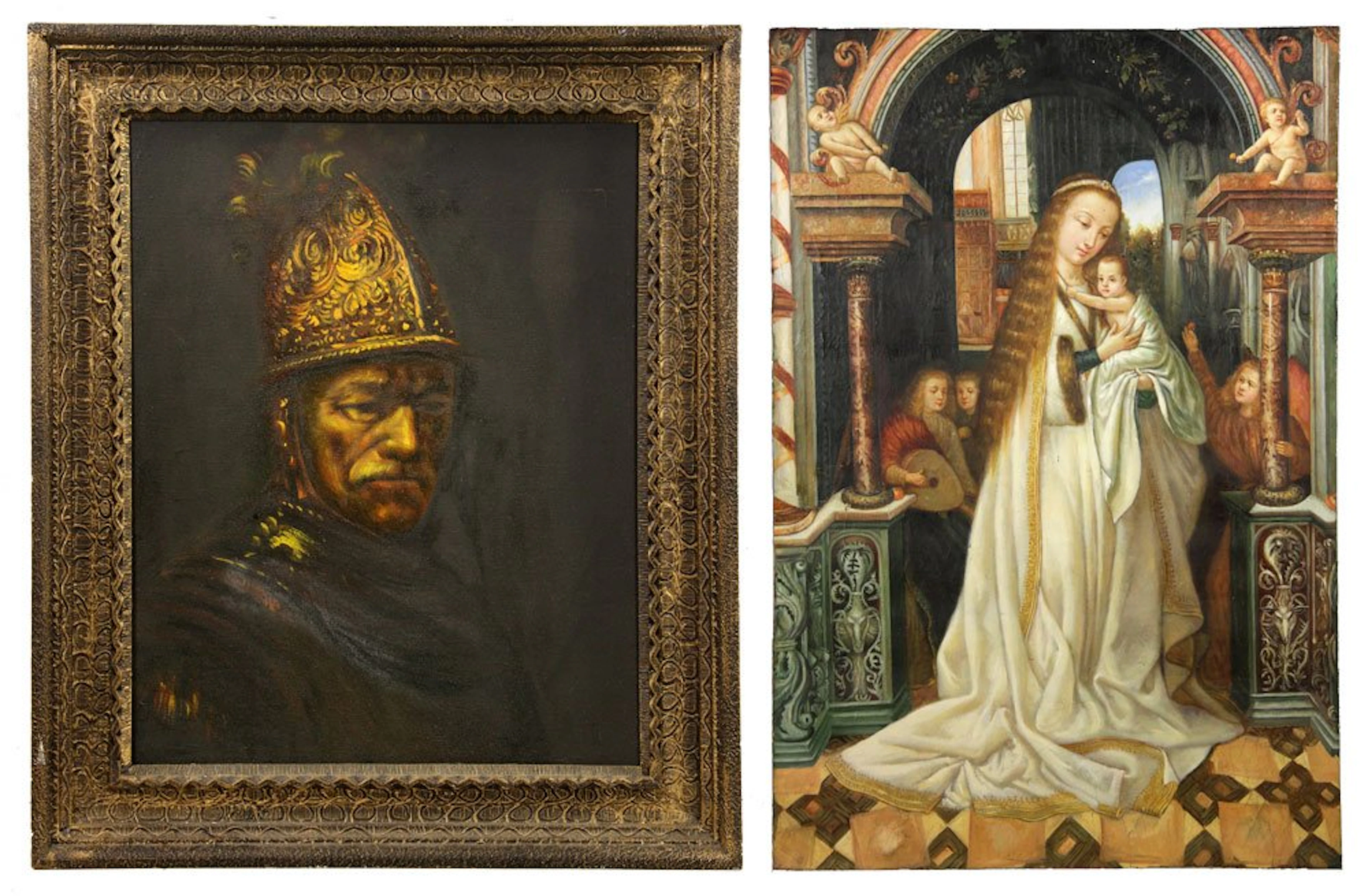 Two Old Master Painting Copies