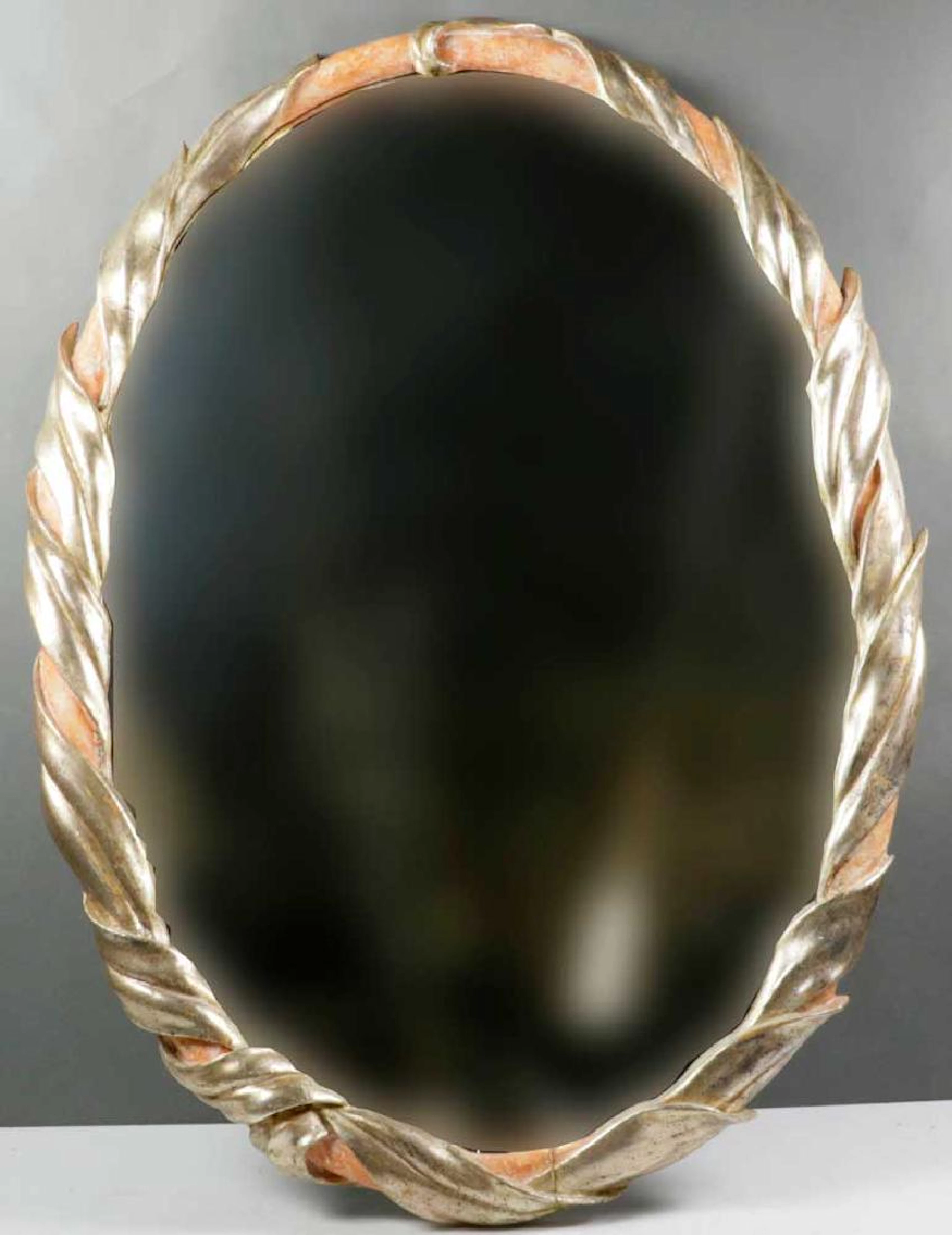 Antique Florentine Oval Mirror