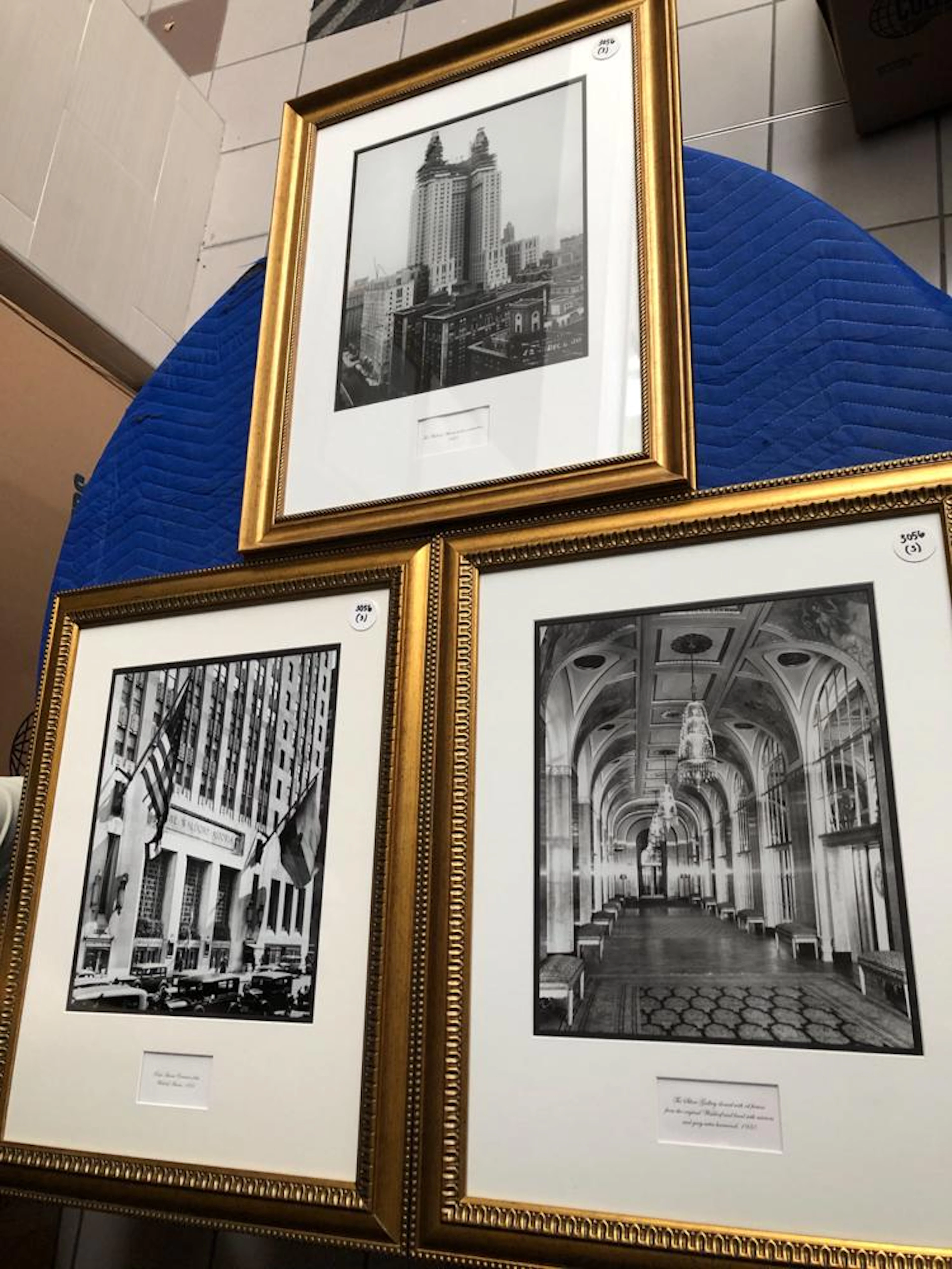 Lot of 4 architectural photographs; the Silver Gallery,