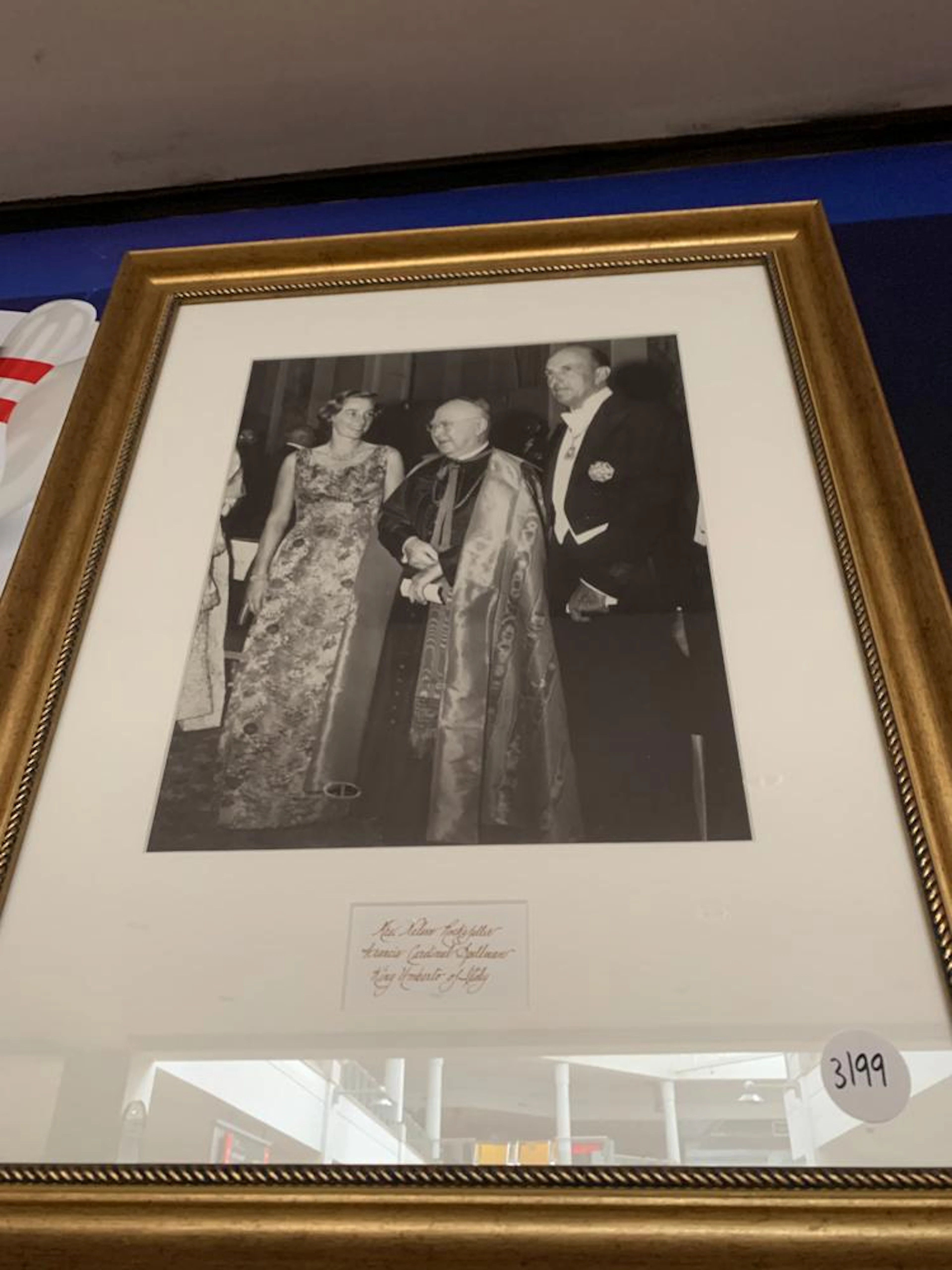Unique photograph of King Umberto of Italy with Francis
