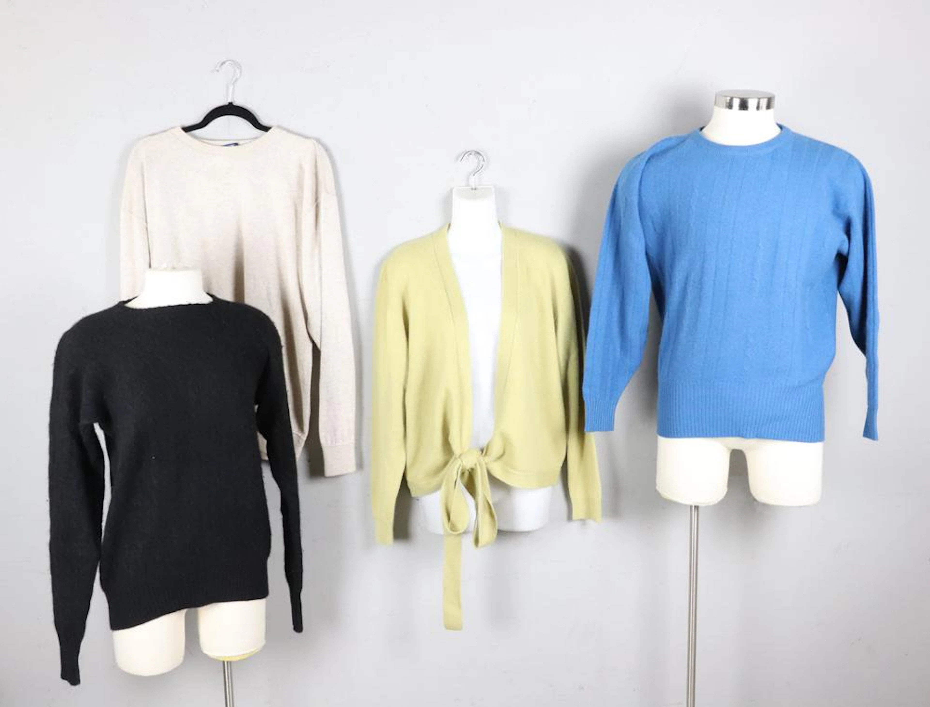 Group of Ladies Cashmere Sweaters