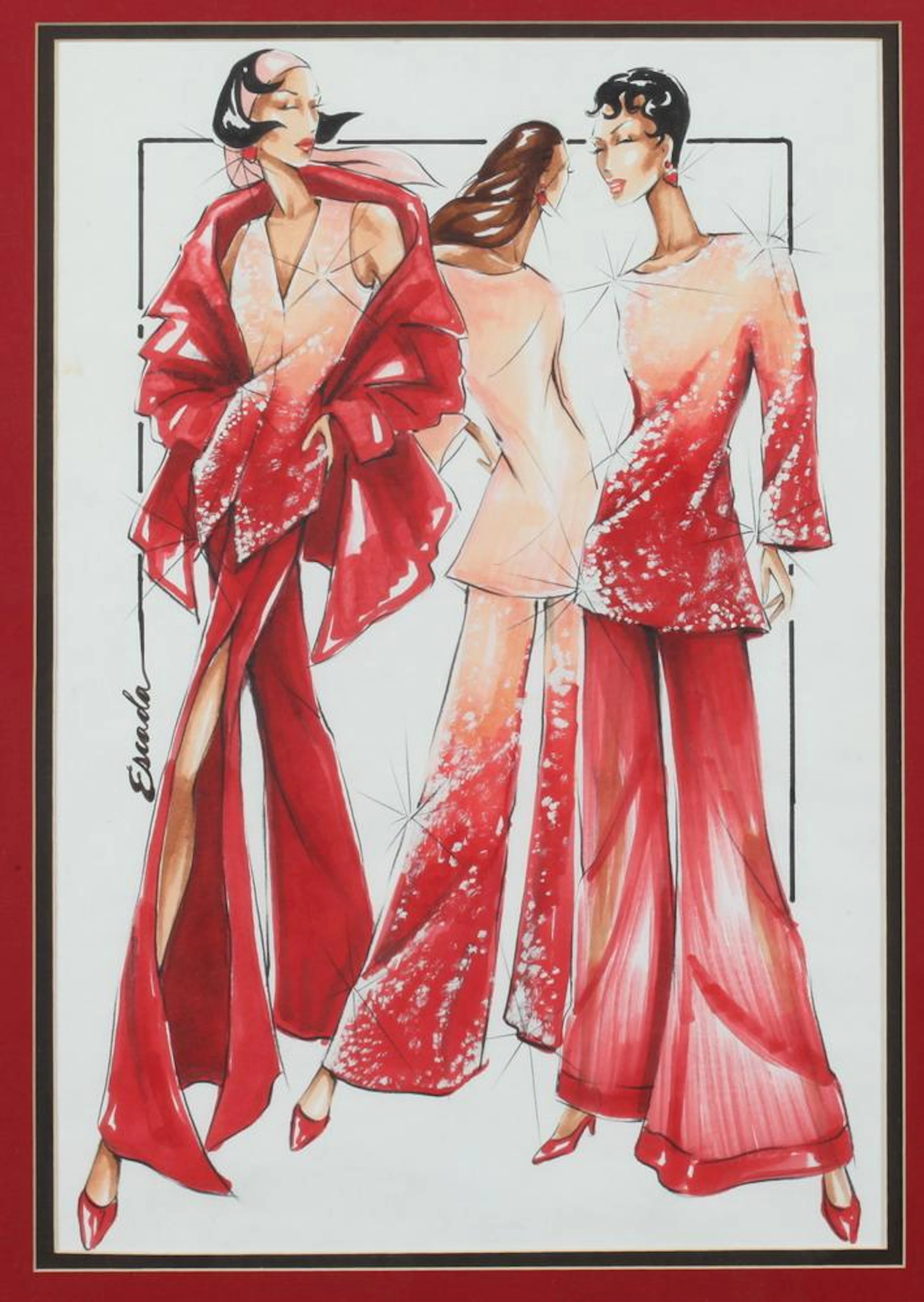 ESCADA ORIGINAL DRAWING.