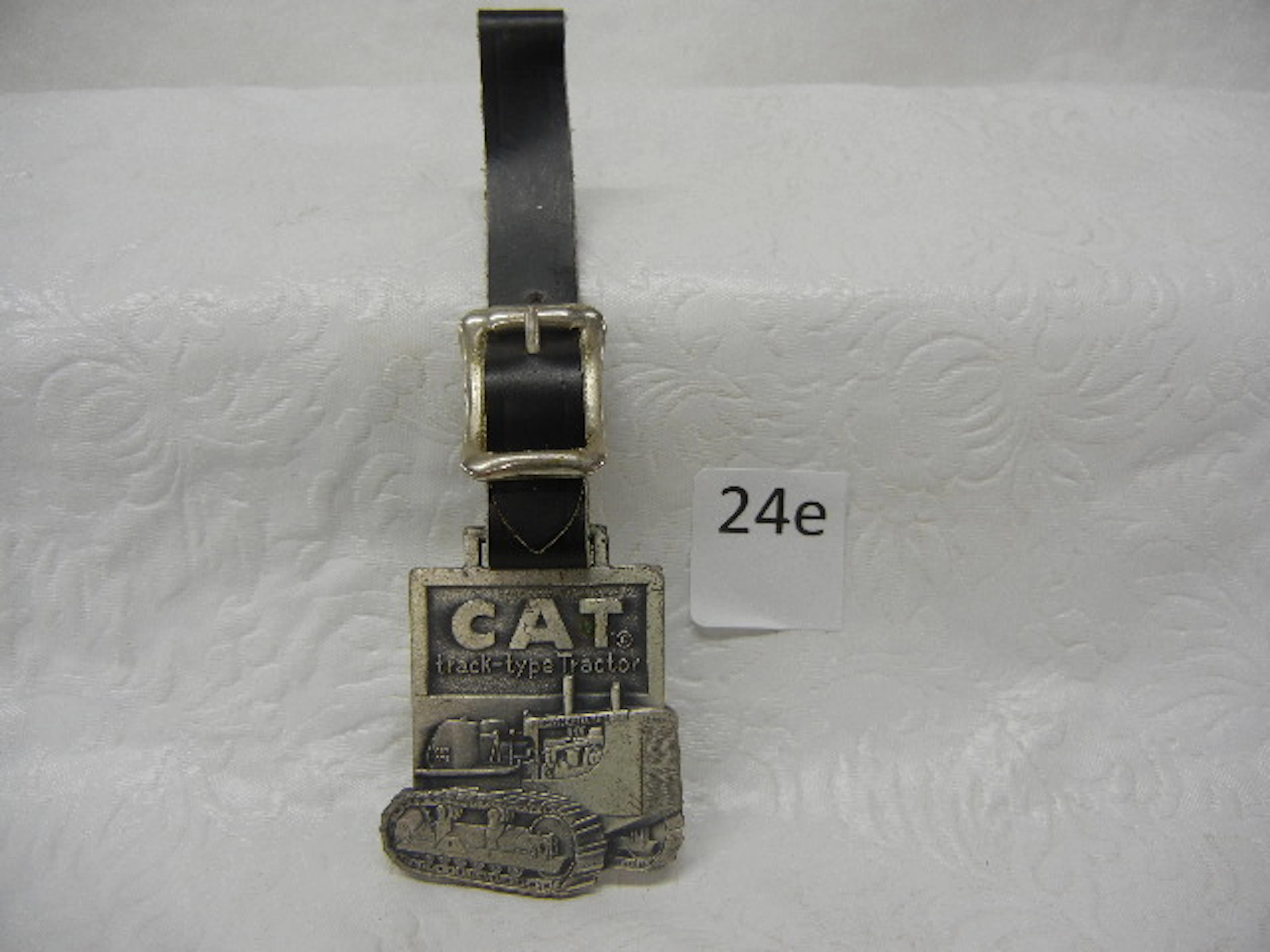 Cat Trac- Type Tractor Watch Fob (The Highway Equipment Cincinnati, Ohio)
