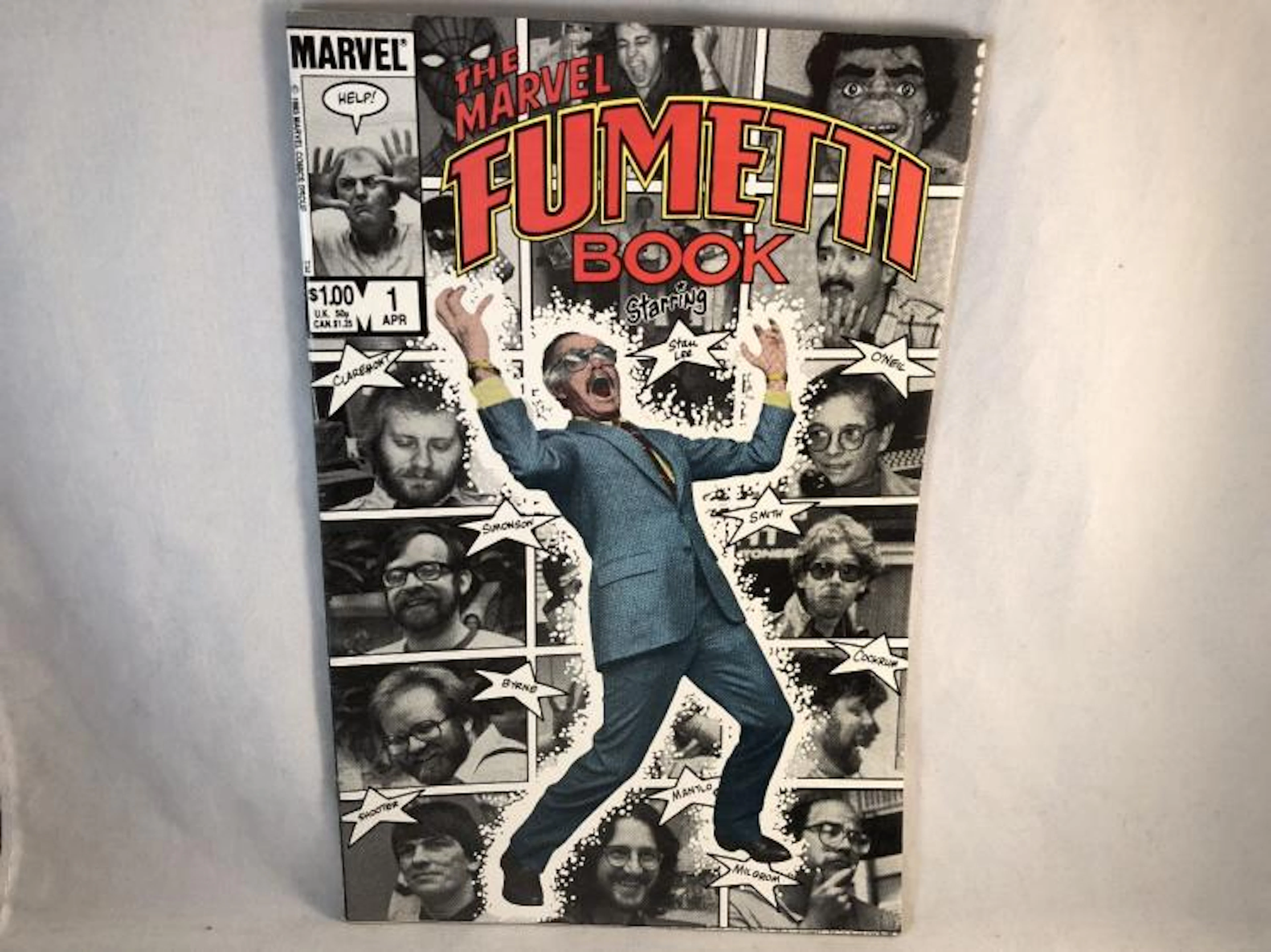 The Marvel Fumetti Book - Stan Lee Cover and Centerfold