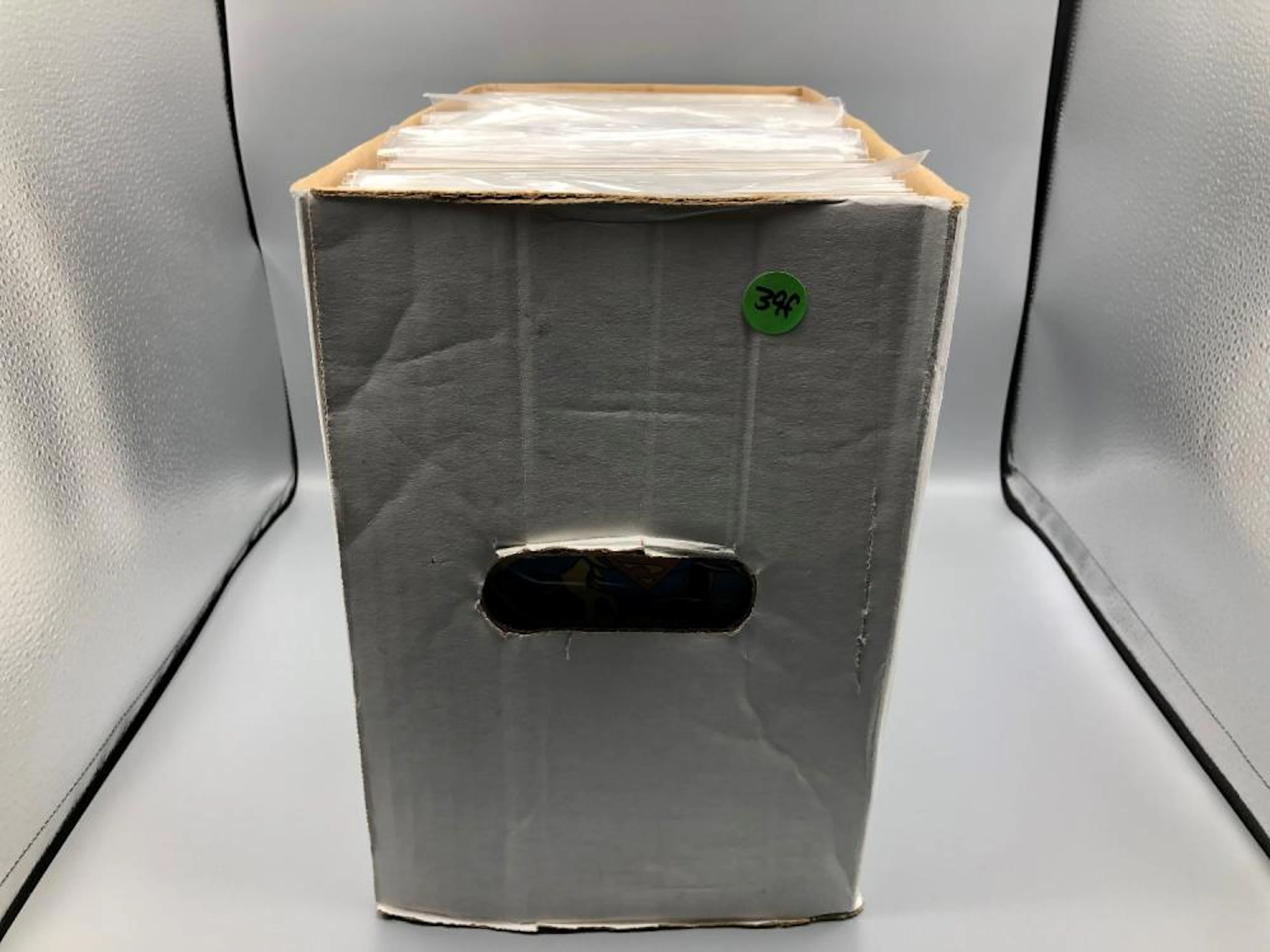 Short Box of Comics with misc Superman titles