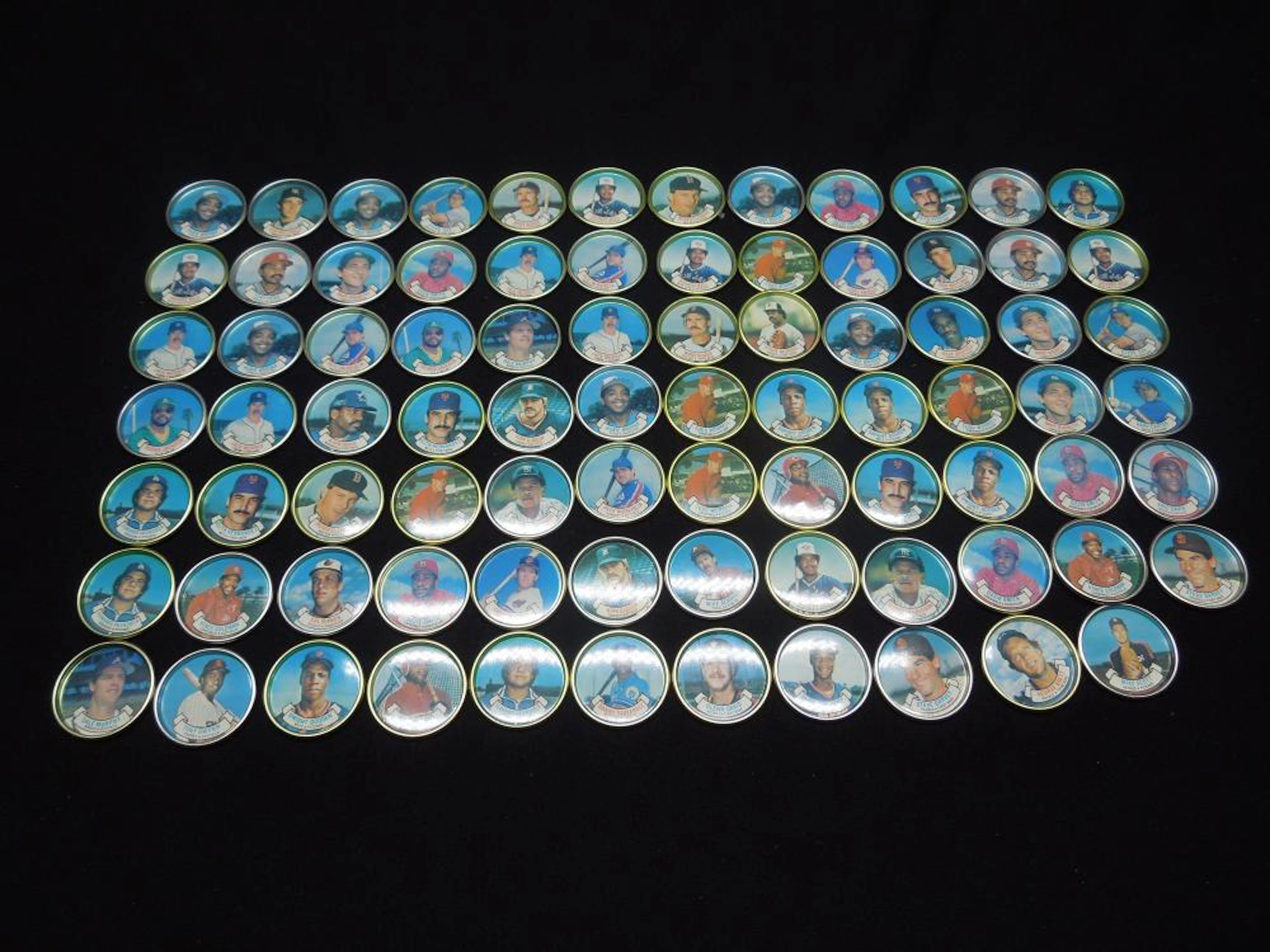 1987 Topps MLB Coins (80)