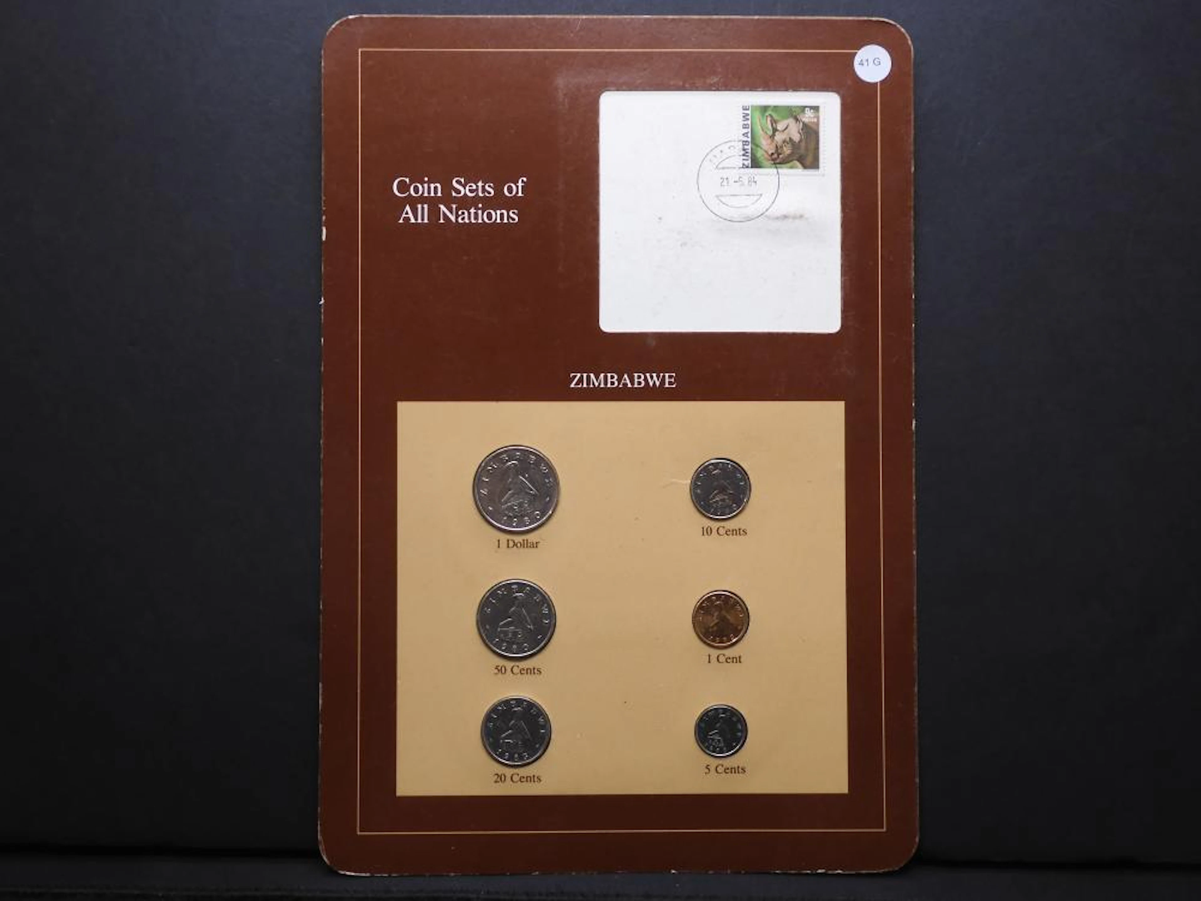 Zimbabwe Coin Set. 6 Coins. Uncirculated.