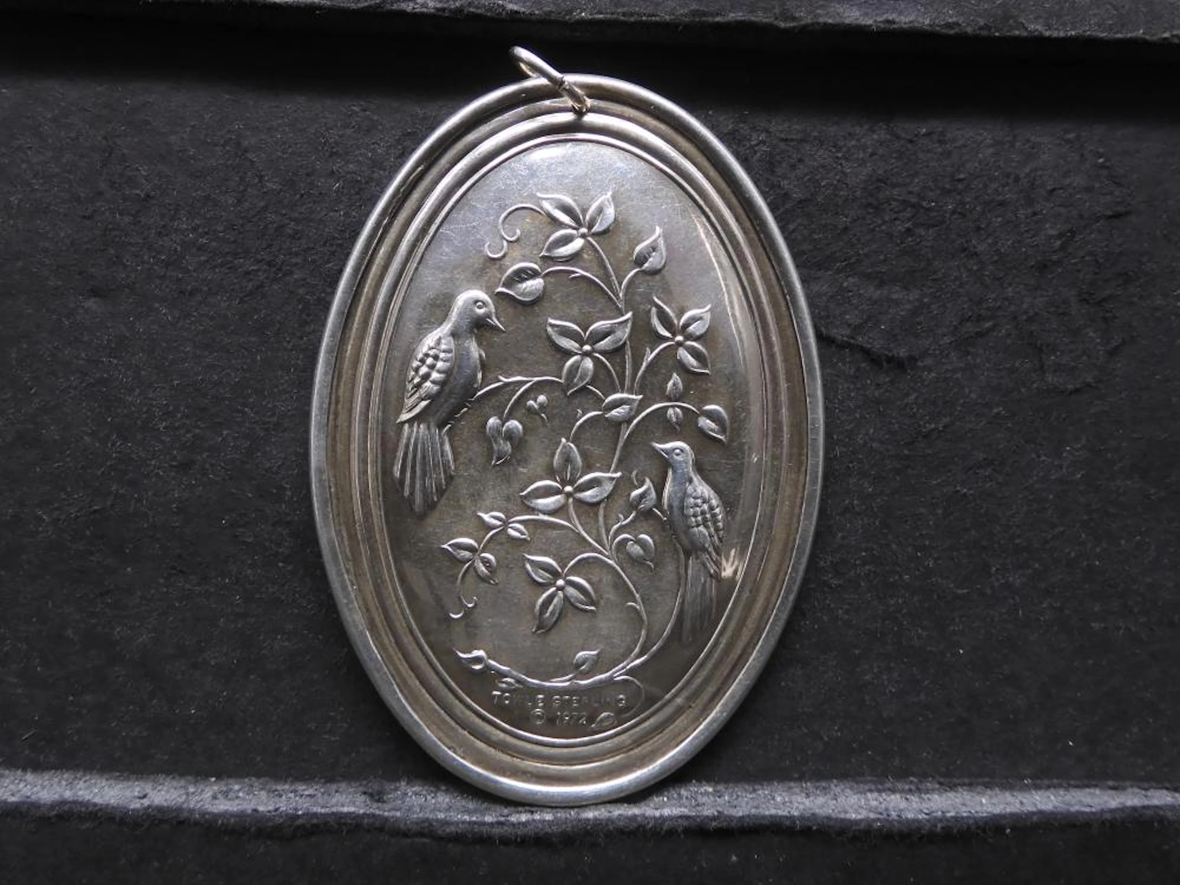 1972 Towle Sterling Silver Christmas Ornament - 26 Grams