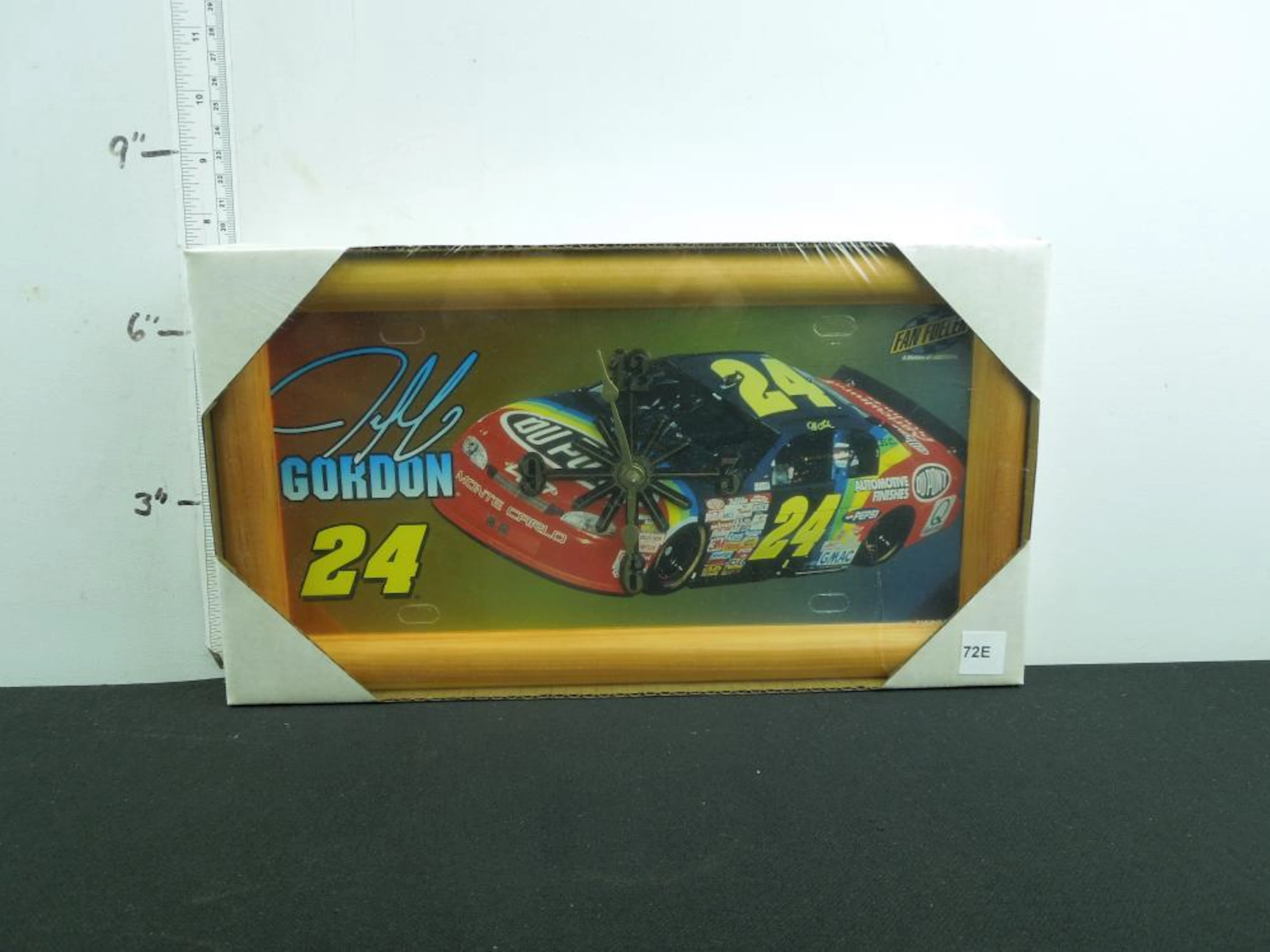 Jeff Gordon #24 Wall Clock in Original Packaging