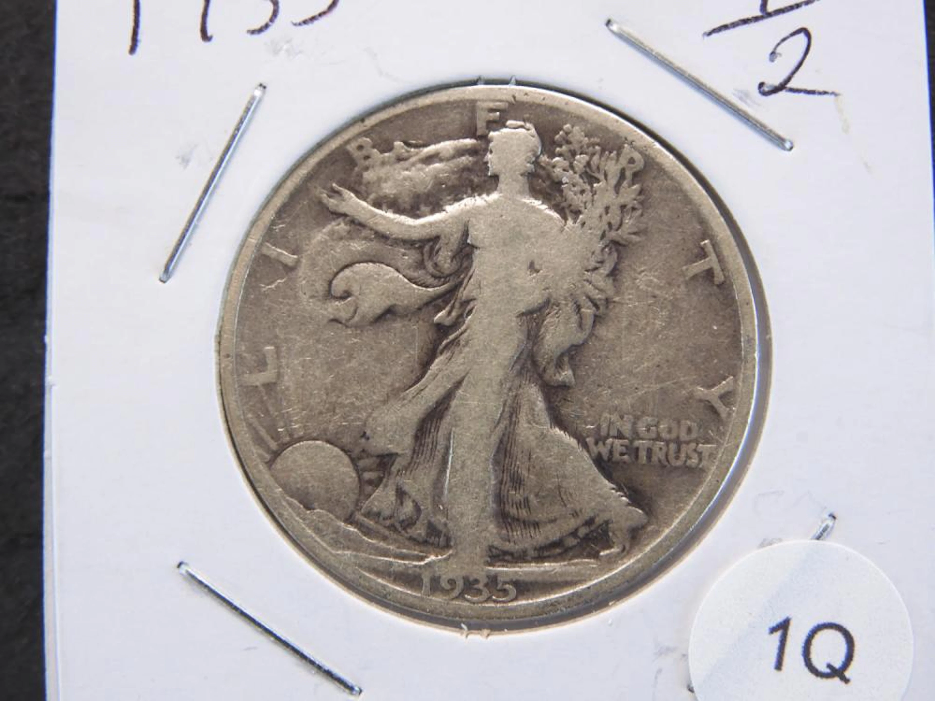 1935 WALKING LIBERTY HALF DOLLAR