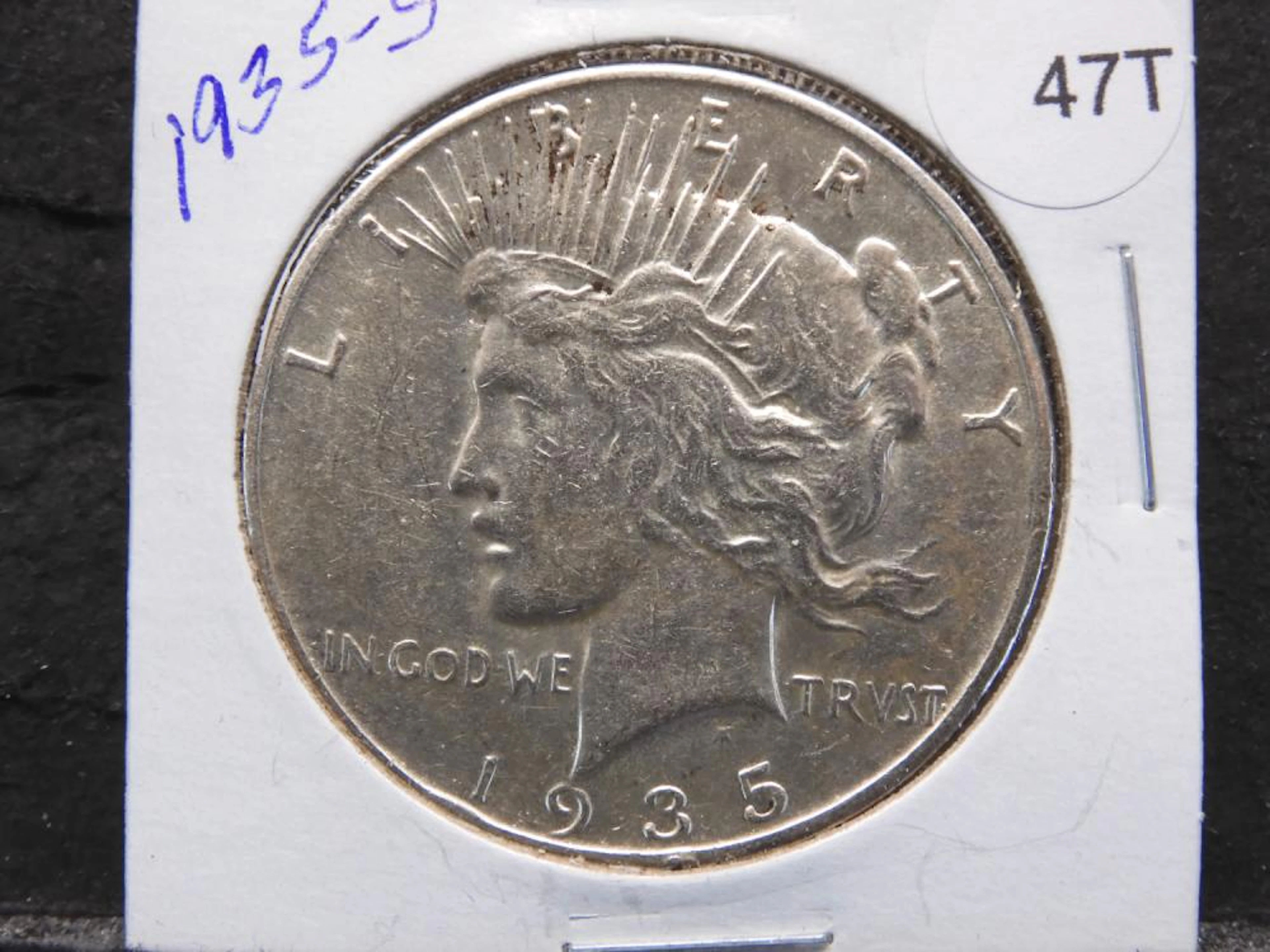 1935-S PEACE DOLLAR