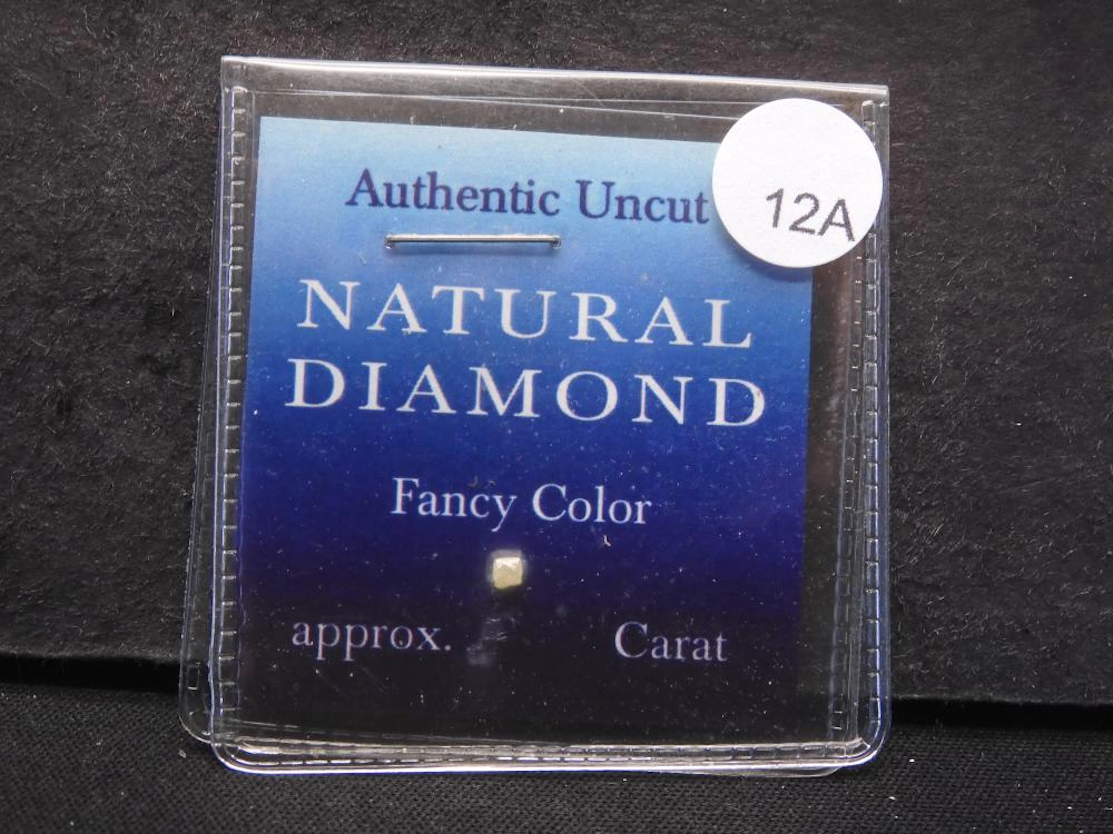 ATURAL DIAMOND (FANCY COLOR) AUTHENTIC UNCUT