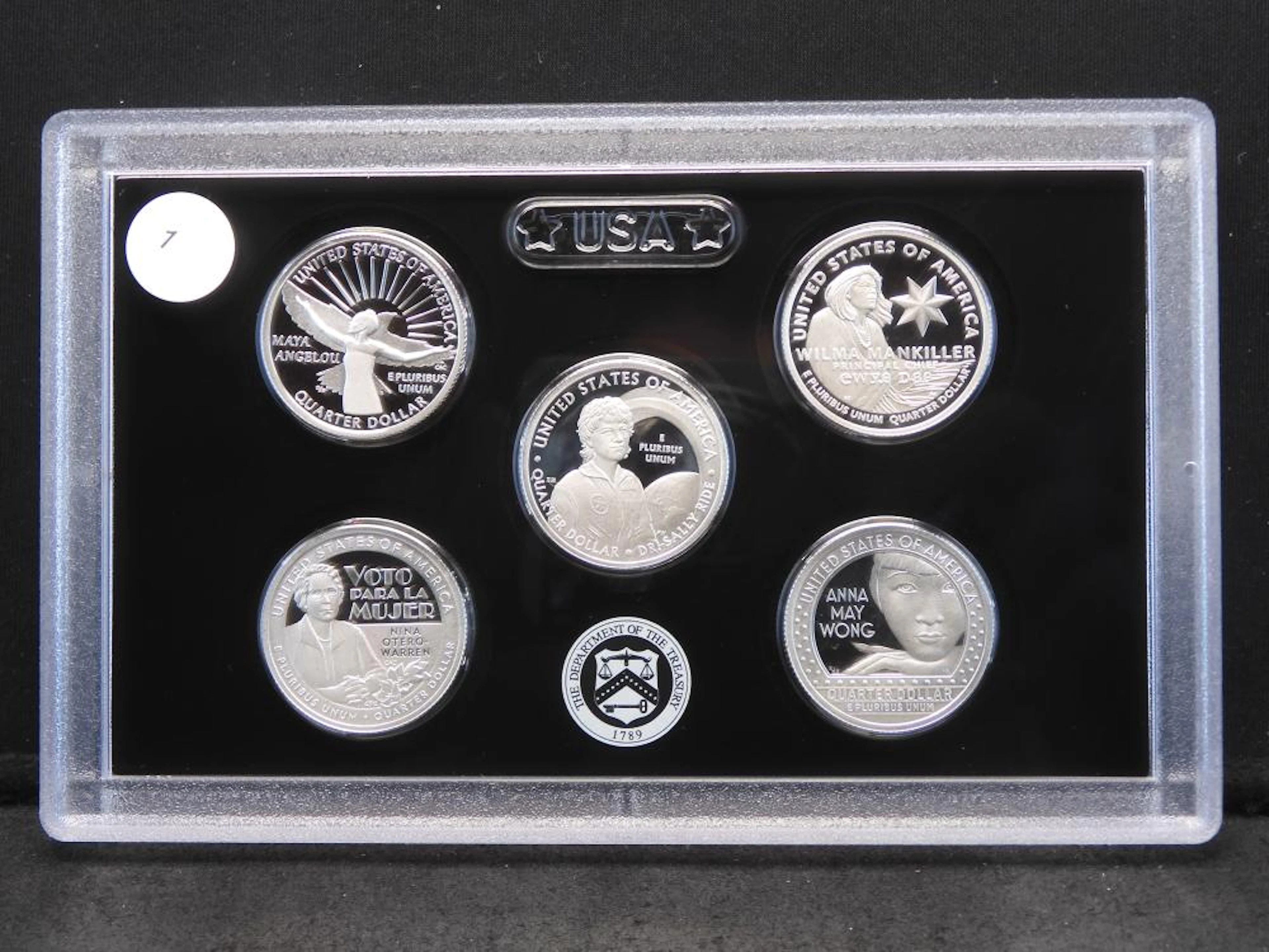 2022-S Silver American Women Quarters:  Angelou